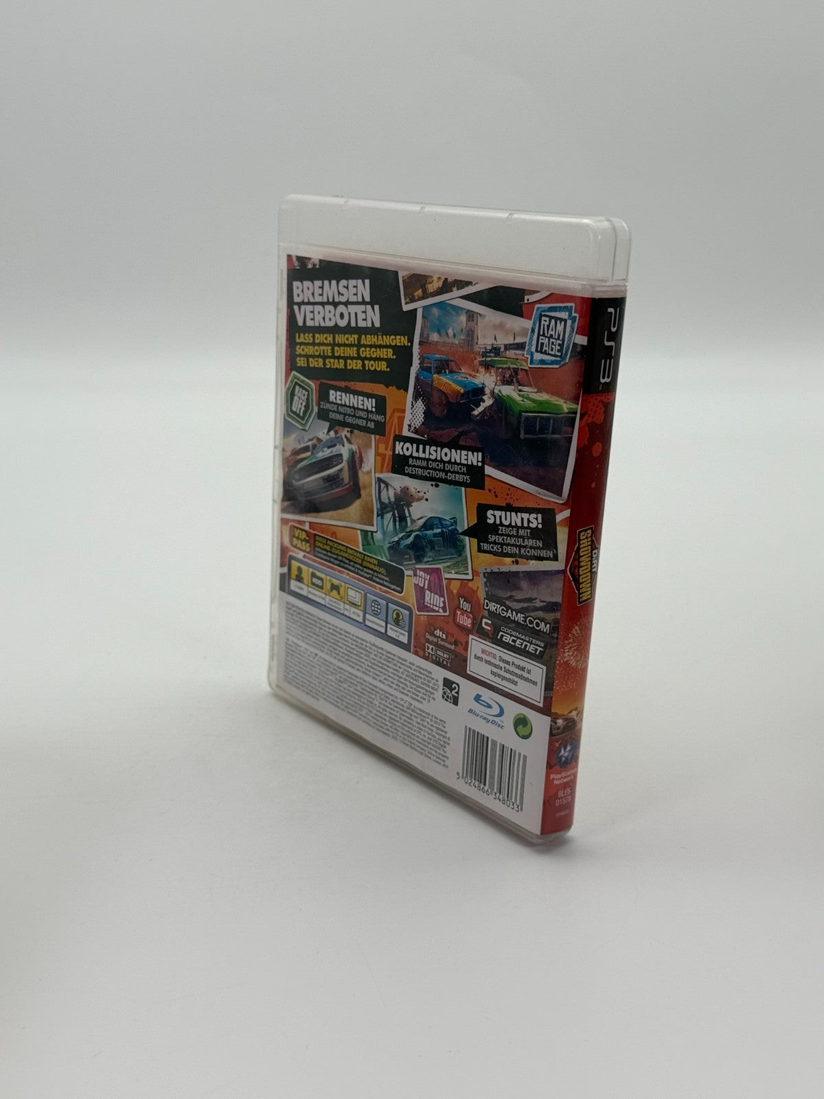 Dirt Showdown Sony Playstation 3 Sehr guter Zustand CIB OVP