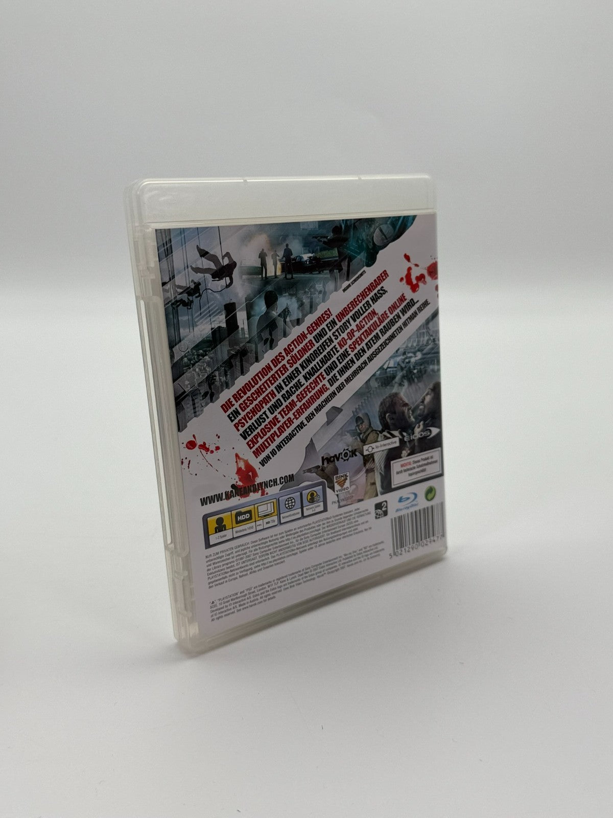 Kane & Lynch Dead Men Sony Playstation 3 Sehr guter Zustand CIB OVP