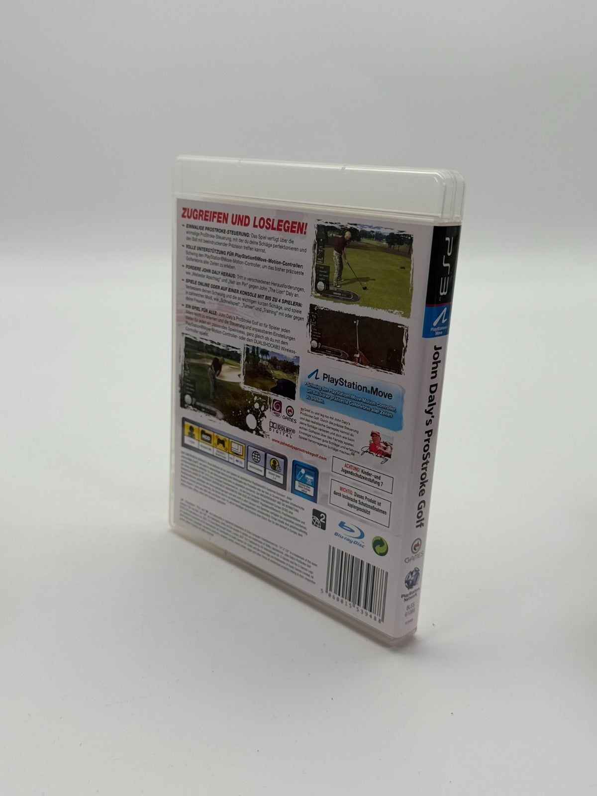 John Dalys ProStroke Golf Sony Playstation 3 Sehr guter Zustand CIB OVP