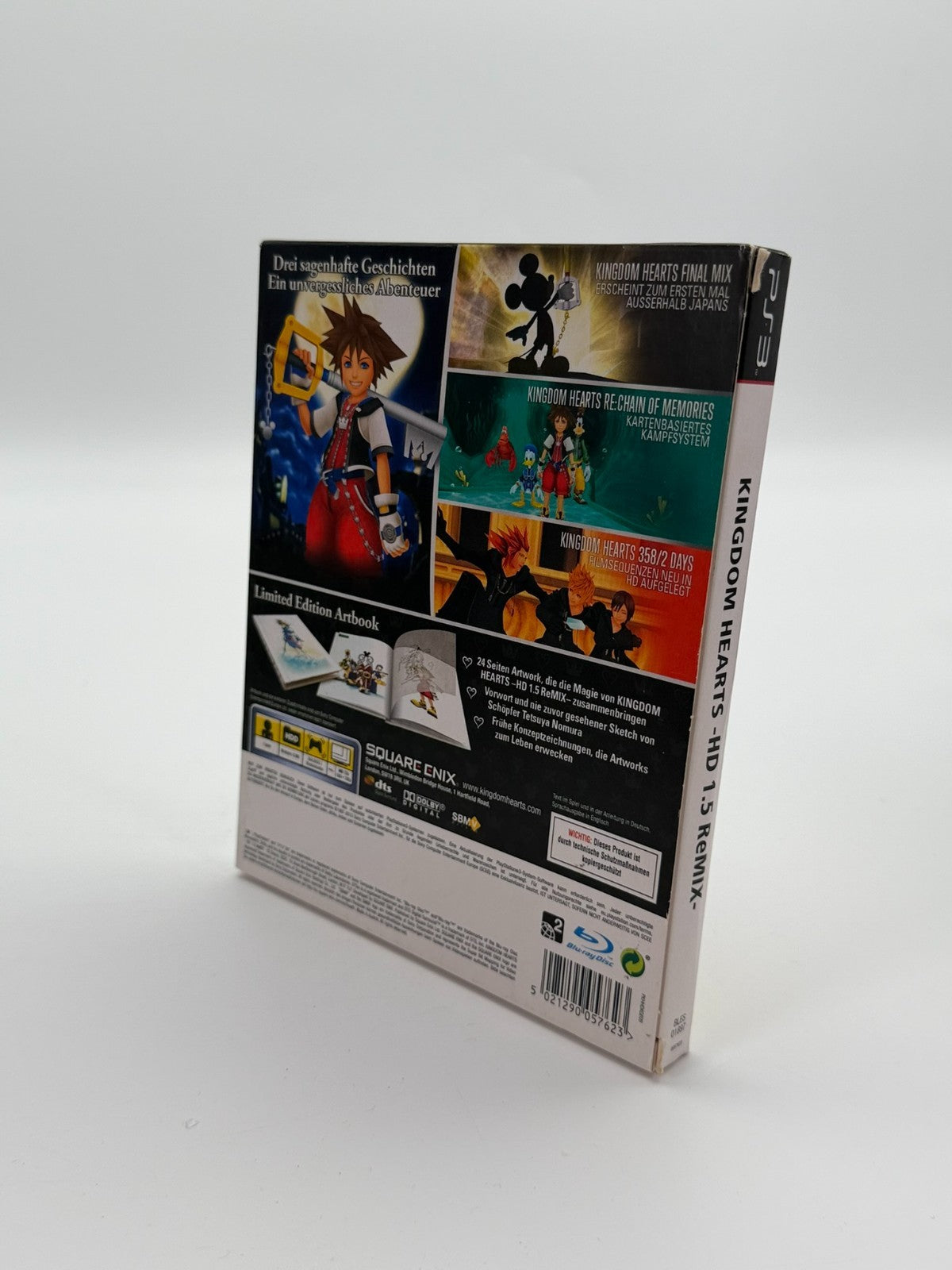 Kingdom Hearts HD 1.5 Remix Limited Edition Sony Playstation 3 Très bon état CIB OVP
