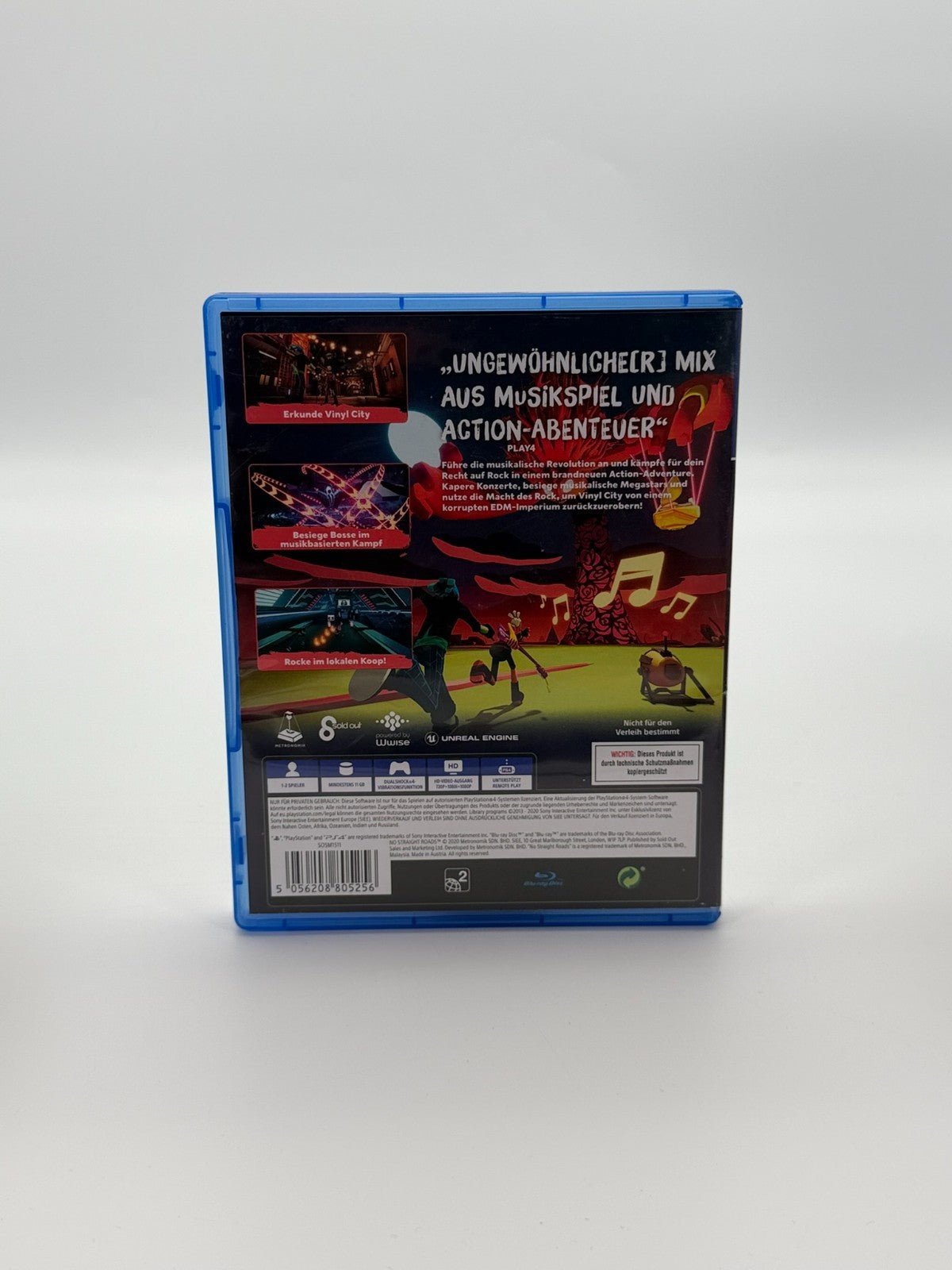 No Straight Roads Sony Playstation 4 guter Zustand OVP