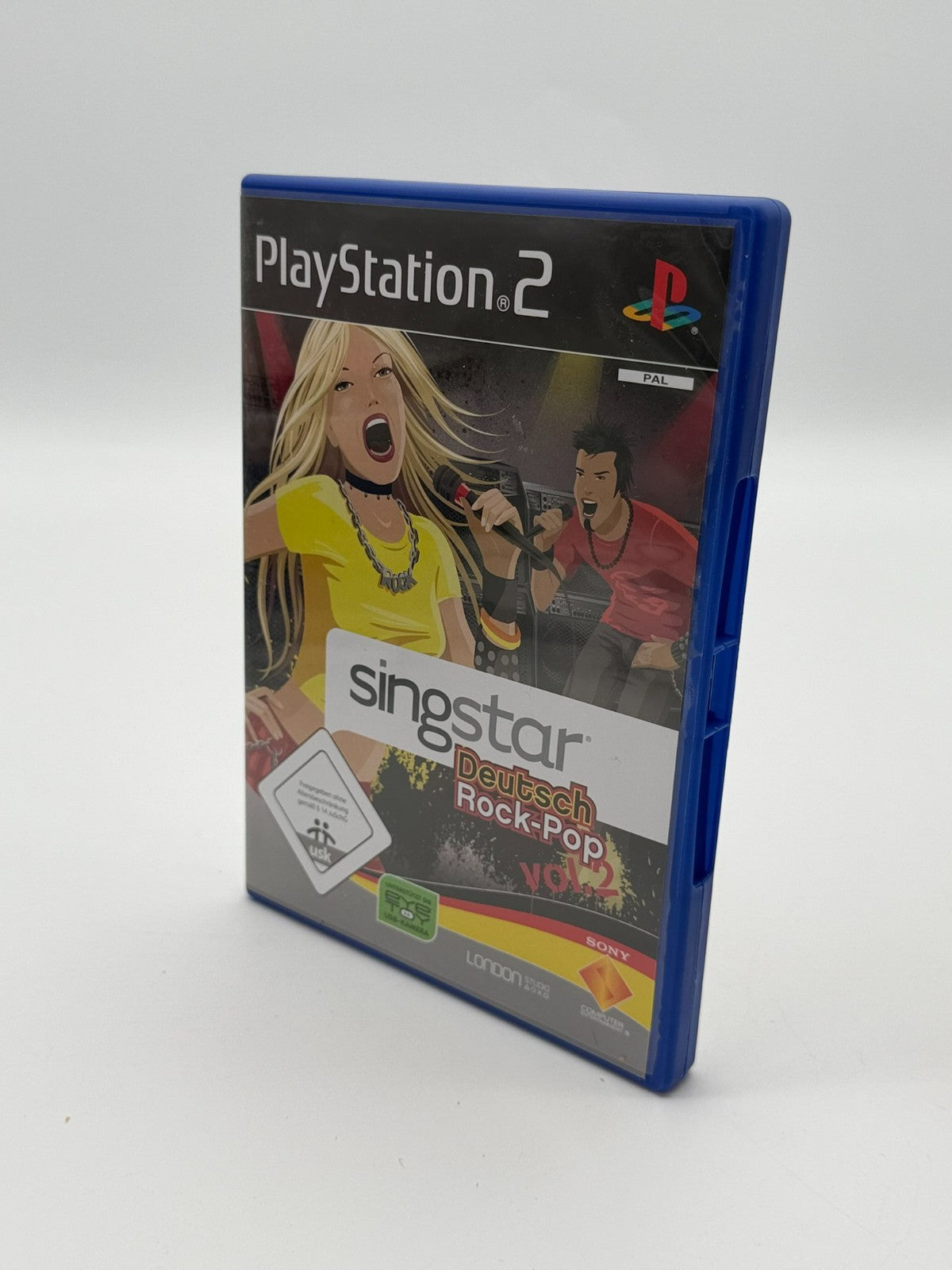 Singstar Double Pack : Deutsch Rock-Pop Vol 2 Sony Playstation 2 Très bon état