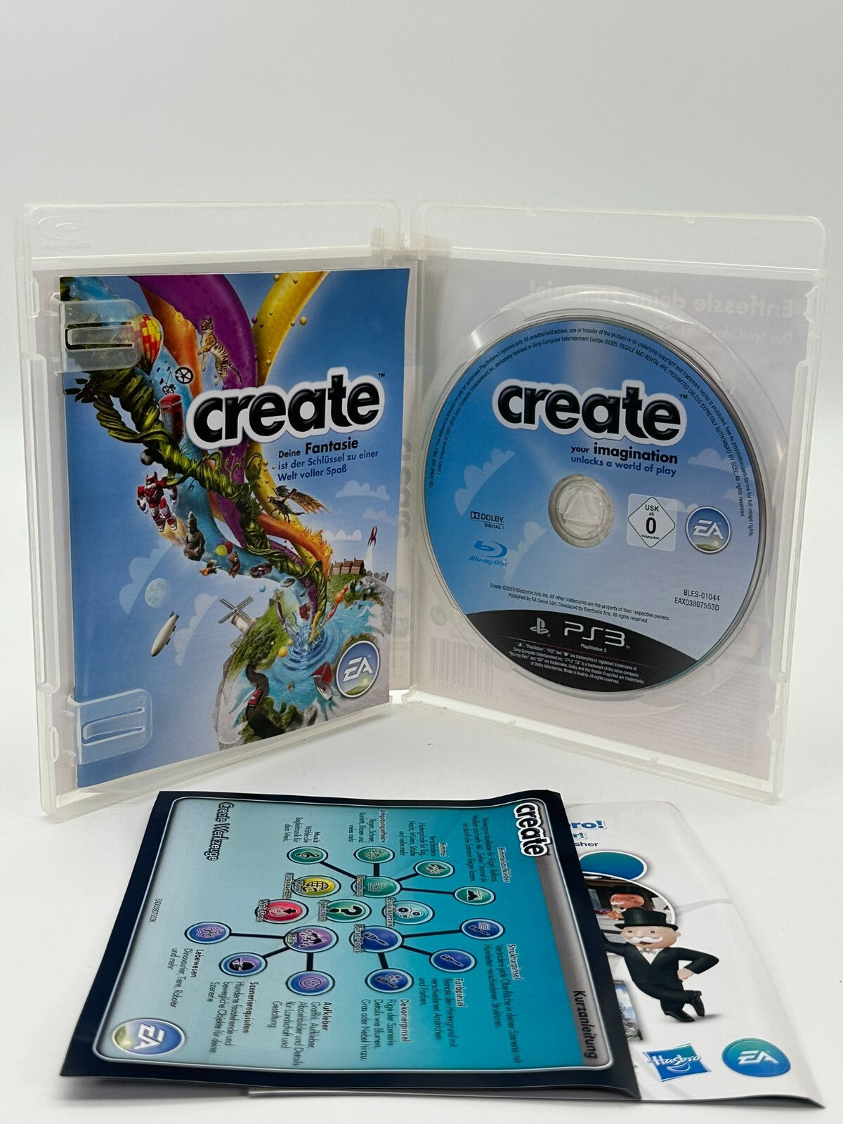Créer Sony Playstation 3 PS3 Très bon état CIB OVP