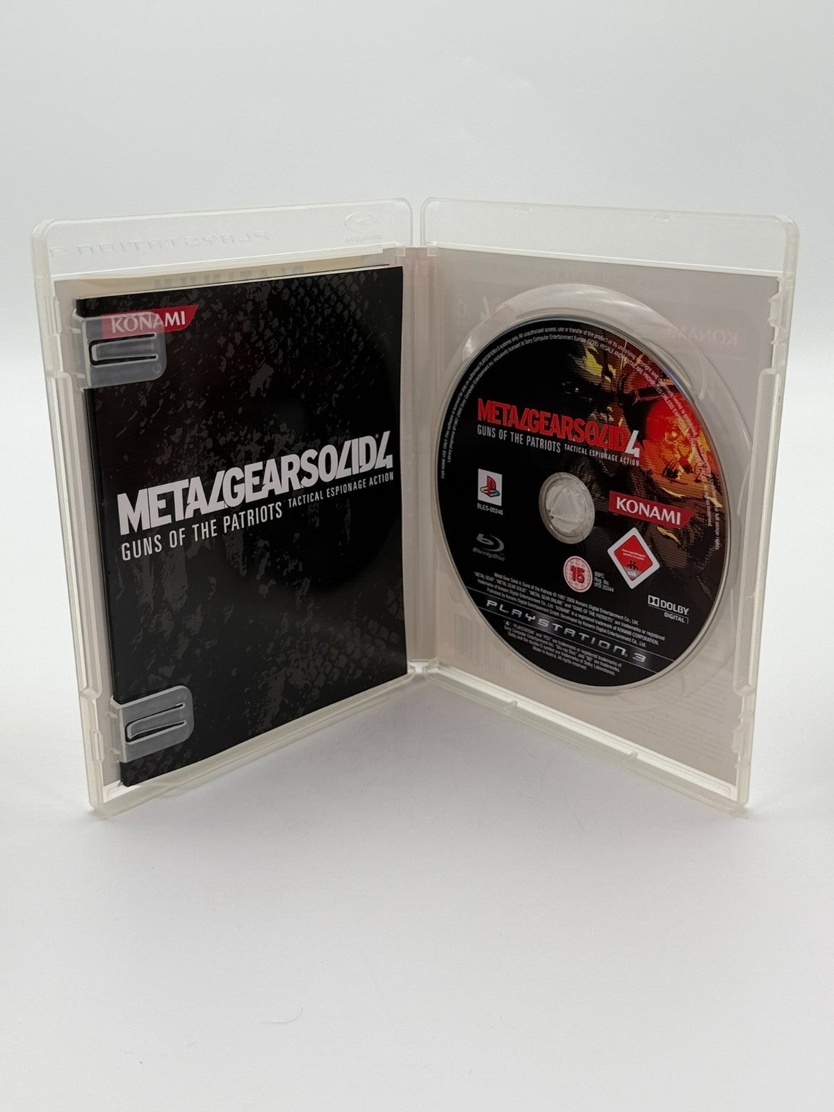 Metal Gear Solid 4 Guns Of Patriot Sony Playstation 3 Sehr guter Zustand CIB OVP