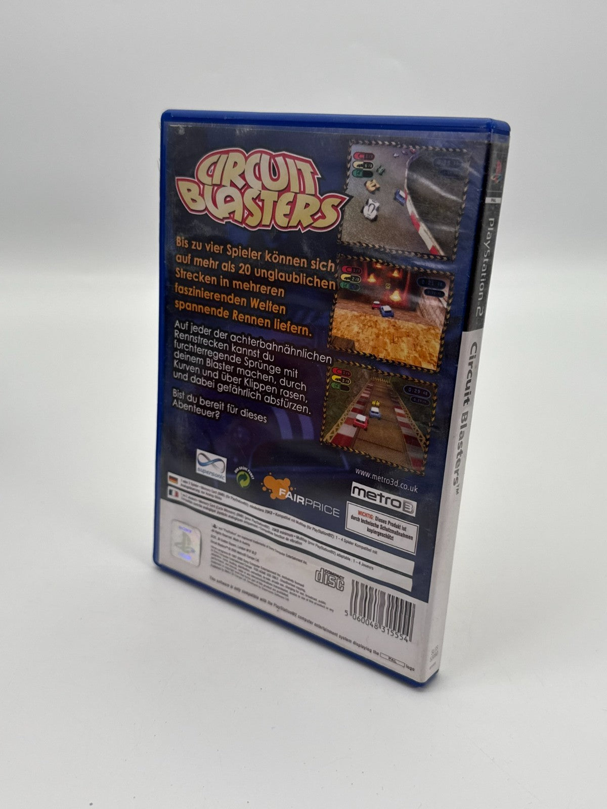 Circuit Blasters Sony Playstation 2 bon état CIB OVP