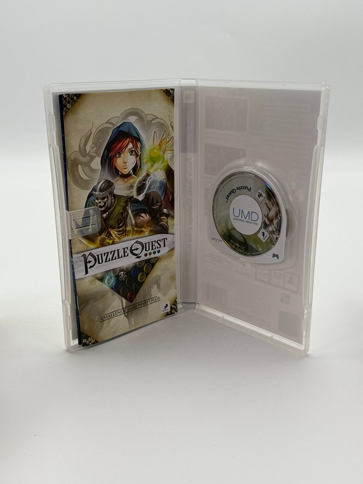Puzzle Quest Challange of the Warlords Sony PSP Sehr guter Zustand CIB OVP