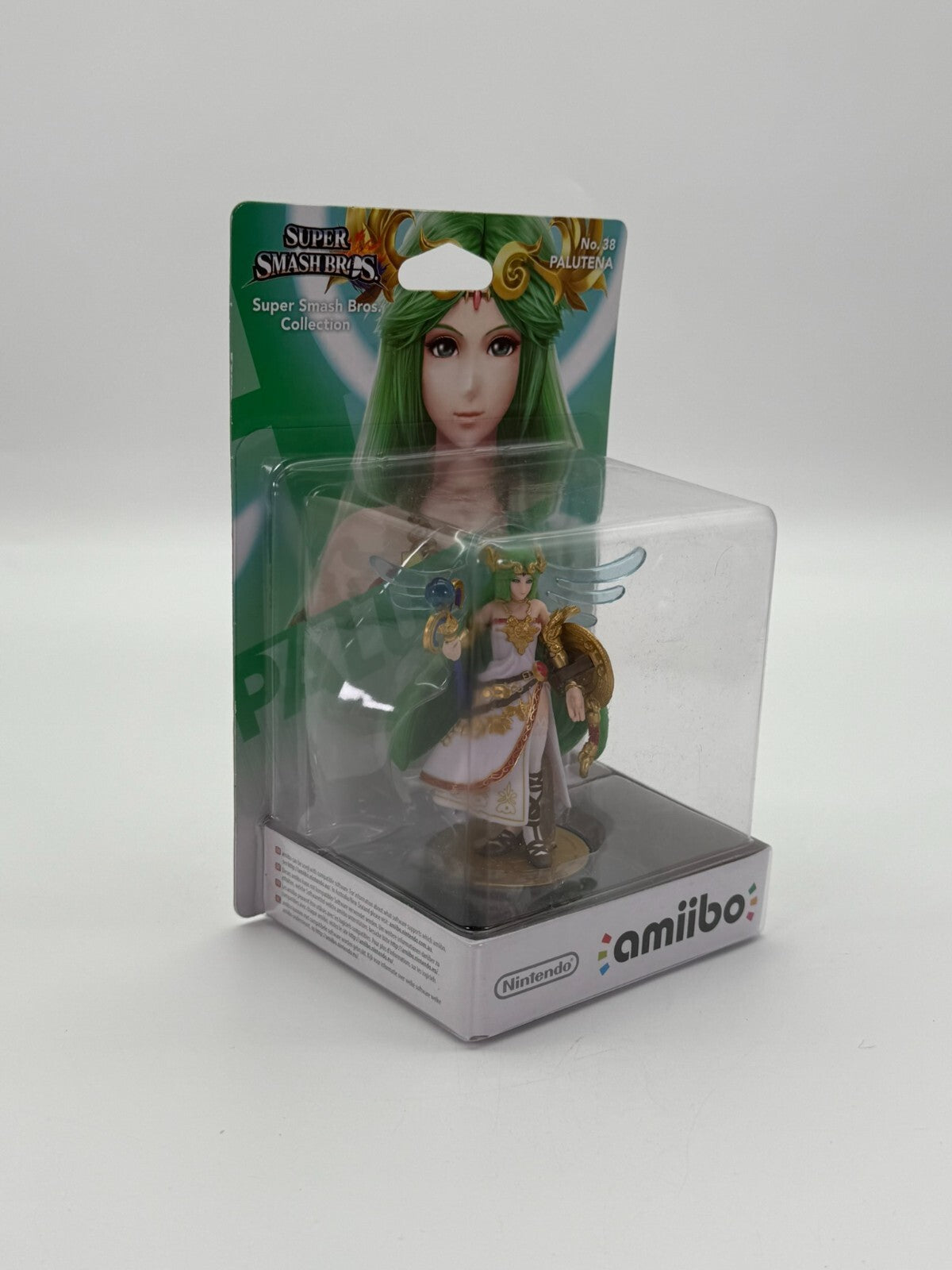 Super Smash Bros. Palutena No. 38 Amiibo 3DS Wii U Switch New Factory Sealed