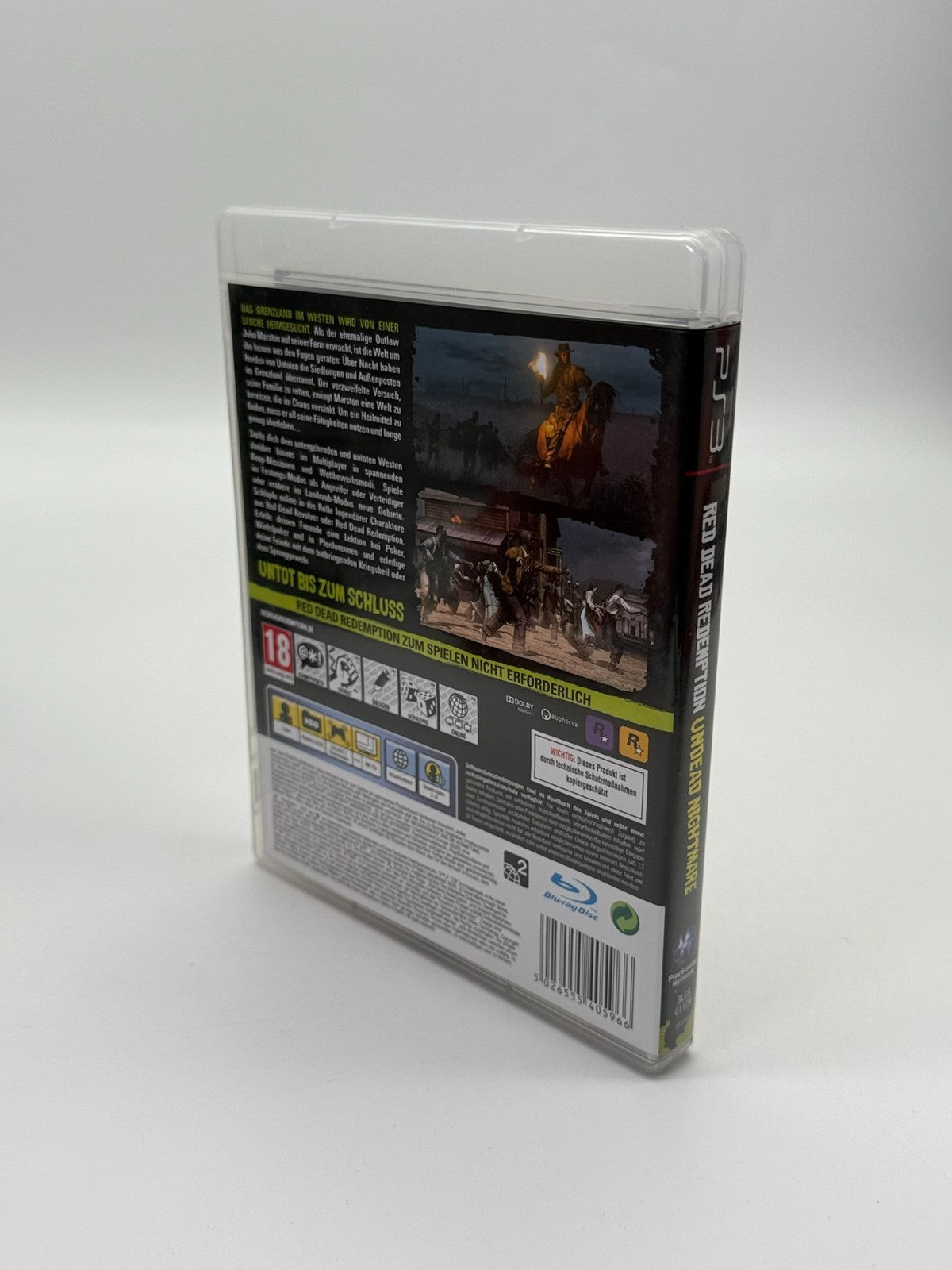 Red Dead Redemption Undead Nightmare Sony Playstation 3 Very good condition CIB