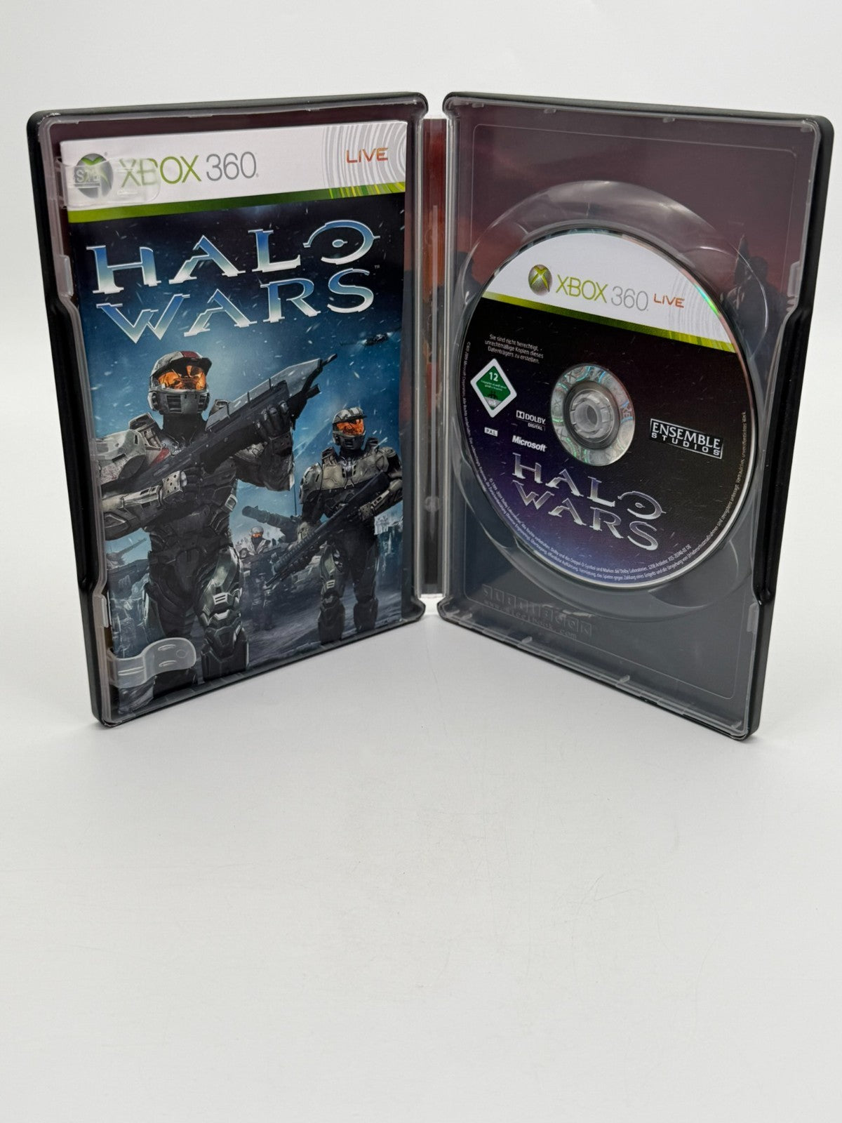 Halo Wars Steelbook Microsoft Xbox 360 Très bon état CIB OVP