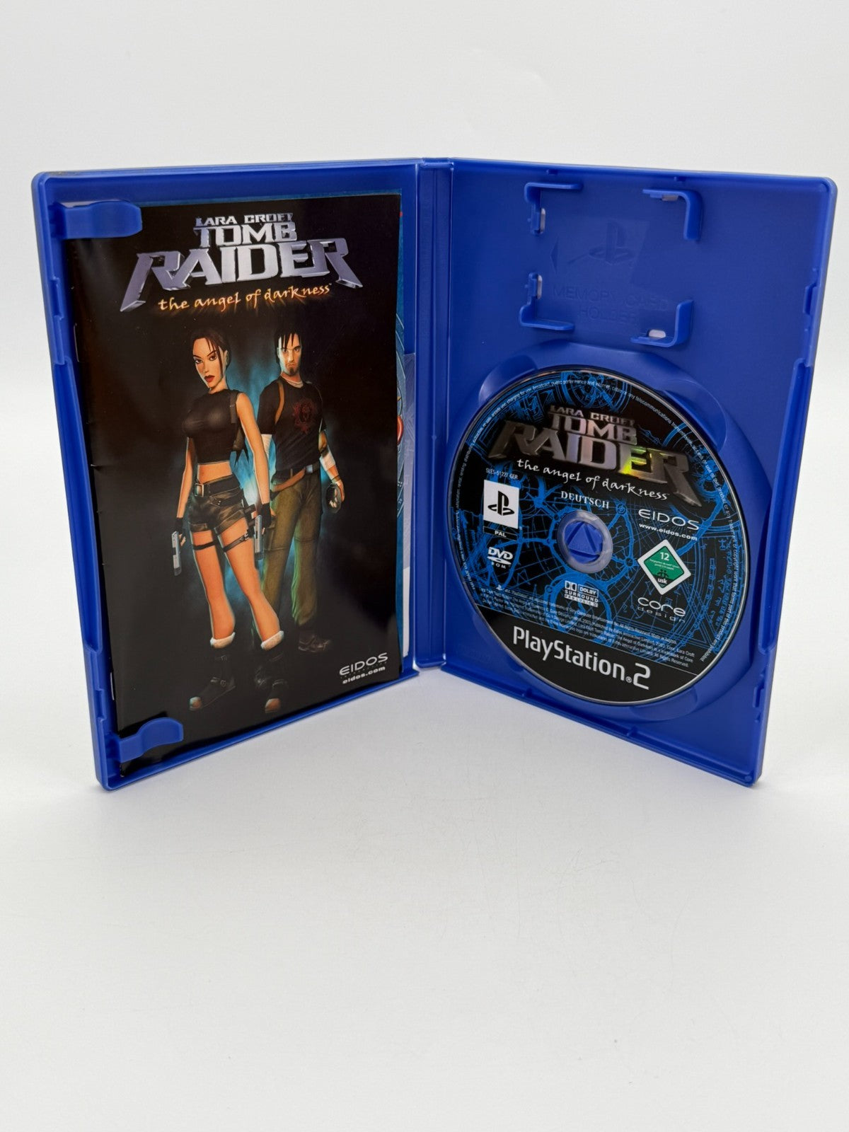 Tomb Raider The Angel Of Darkness Sony Playstation 2 Très bon état Complet en boîte (CIB) Boîte d'origine (OVP)