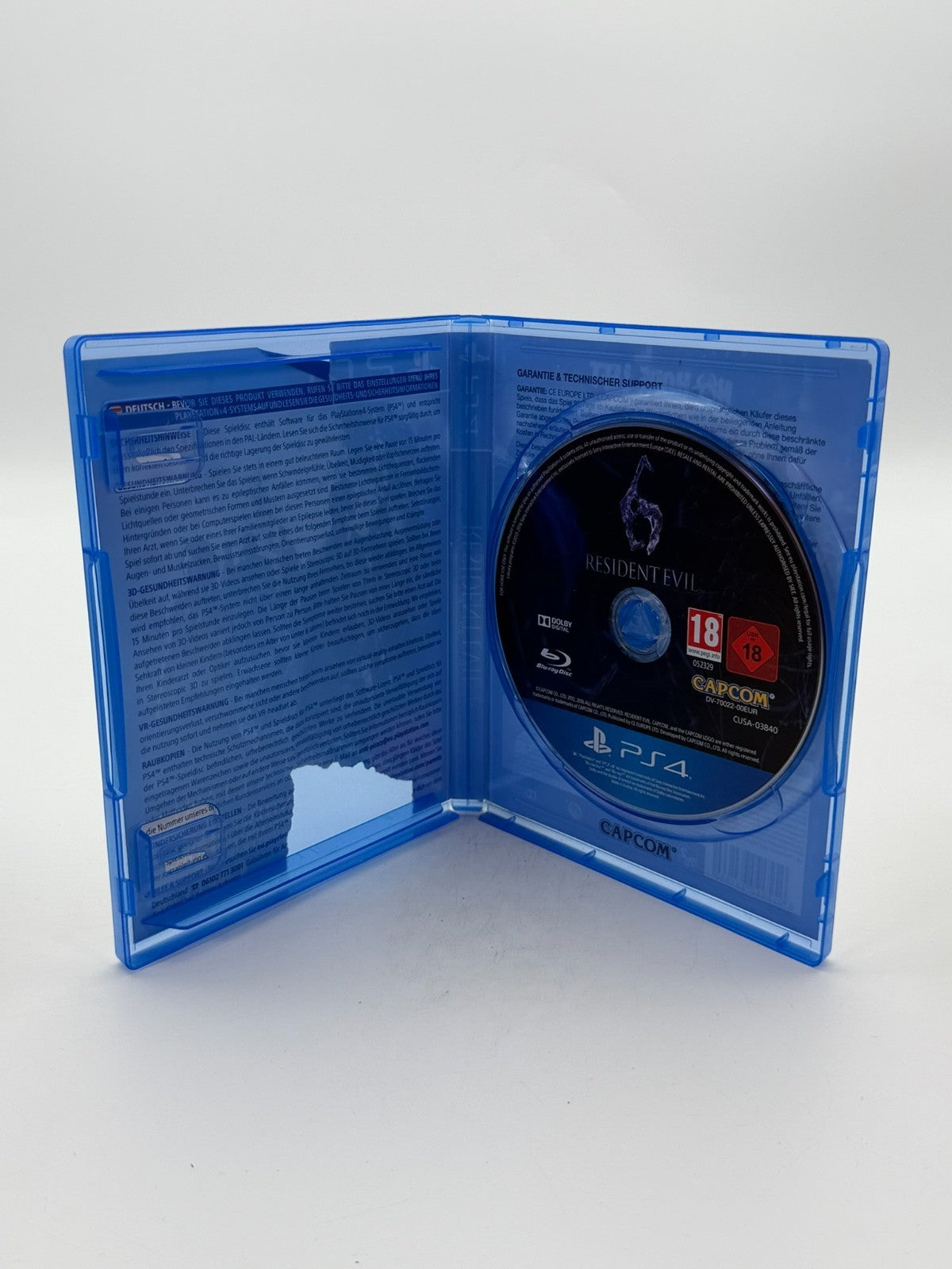 Resident Evil 6 Sony Playstation 4 guter Zustand OVP