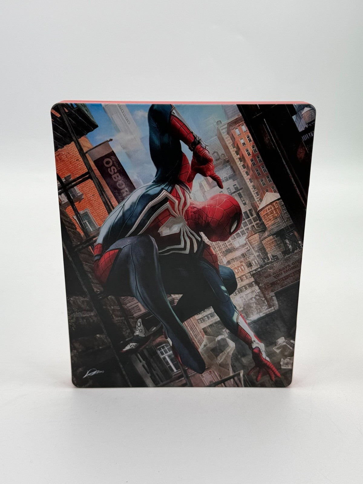 Spider Man + Steelbook Sony Playstation 4 Très bon état CIB OVP