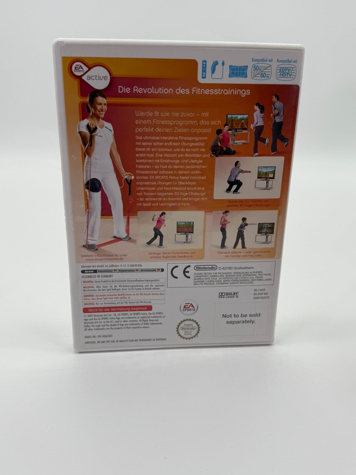 Avtive Personal Trainer Nintendo Wii guter Zustand CIB OVP