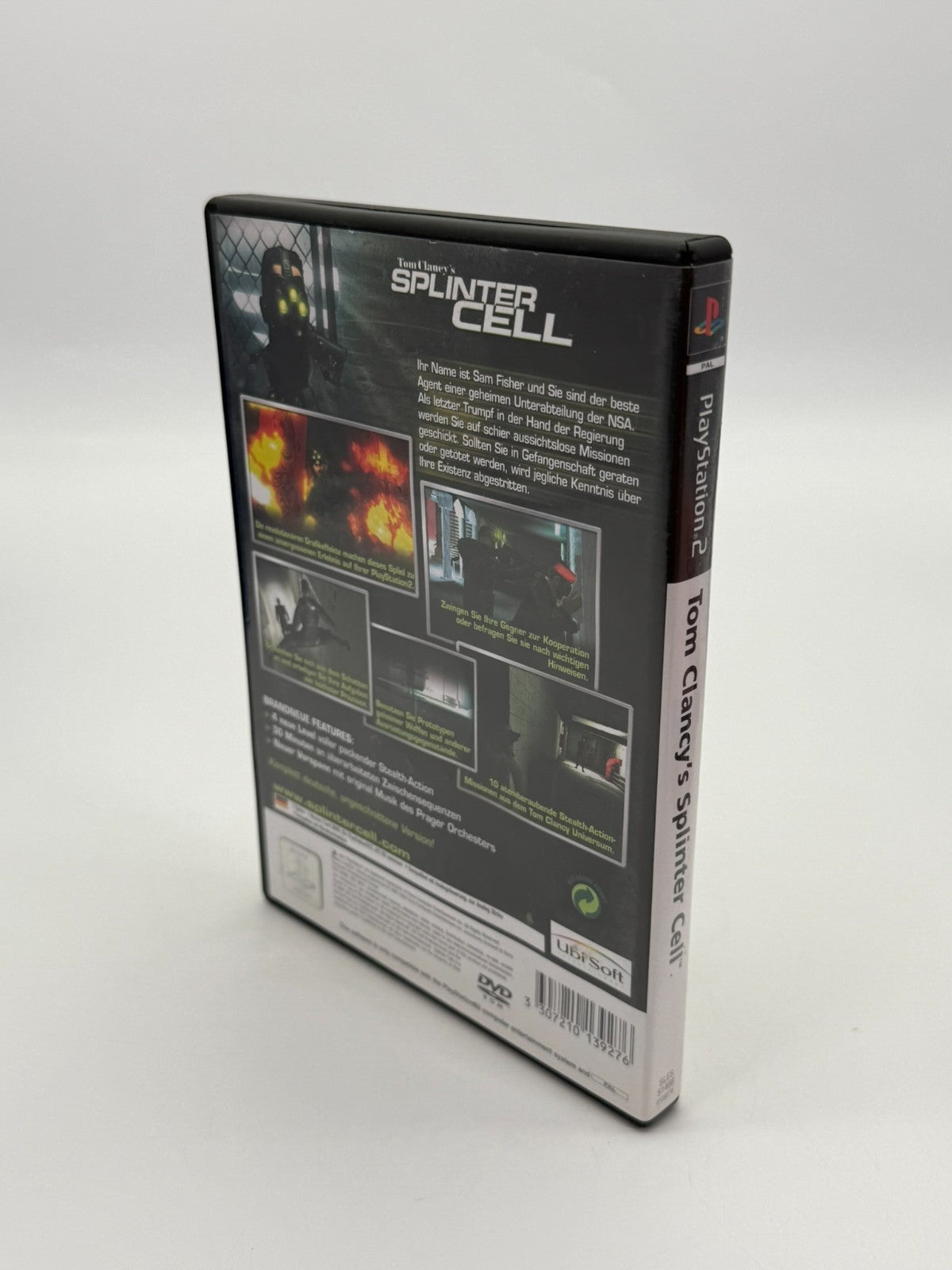 Tom Clancy's Splinter Cell Sony PlayStation 2 bon état CIB OVP