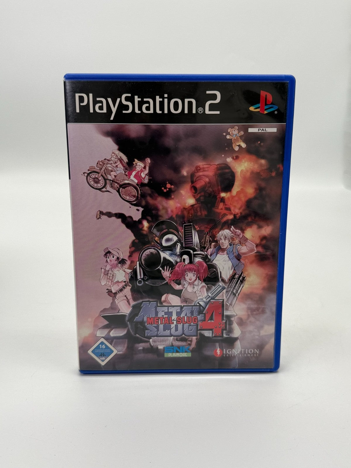 Metal Slug 4 Sony Playstation 2 Sehr guter Zustand CIB OVP
