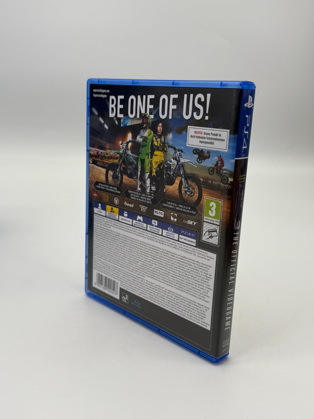 Monster Energy Supercross - Le jeu vidéo officiel 3 Sony Playstation 4 NEUF SOUS BLISTER