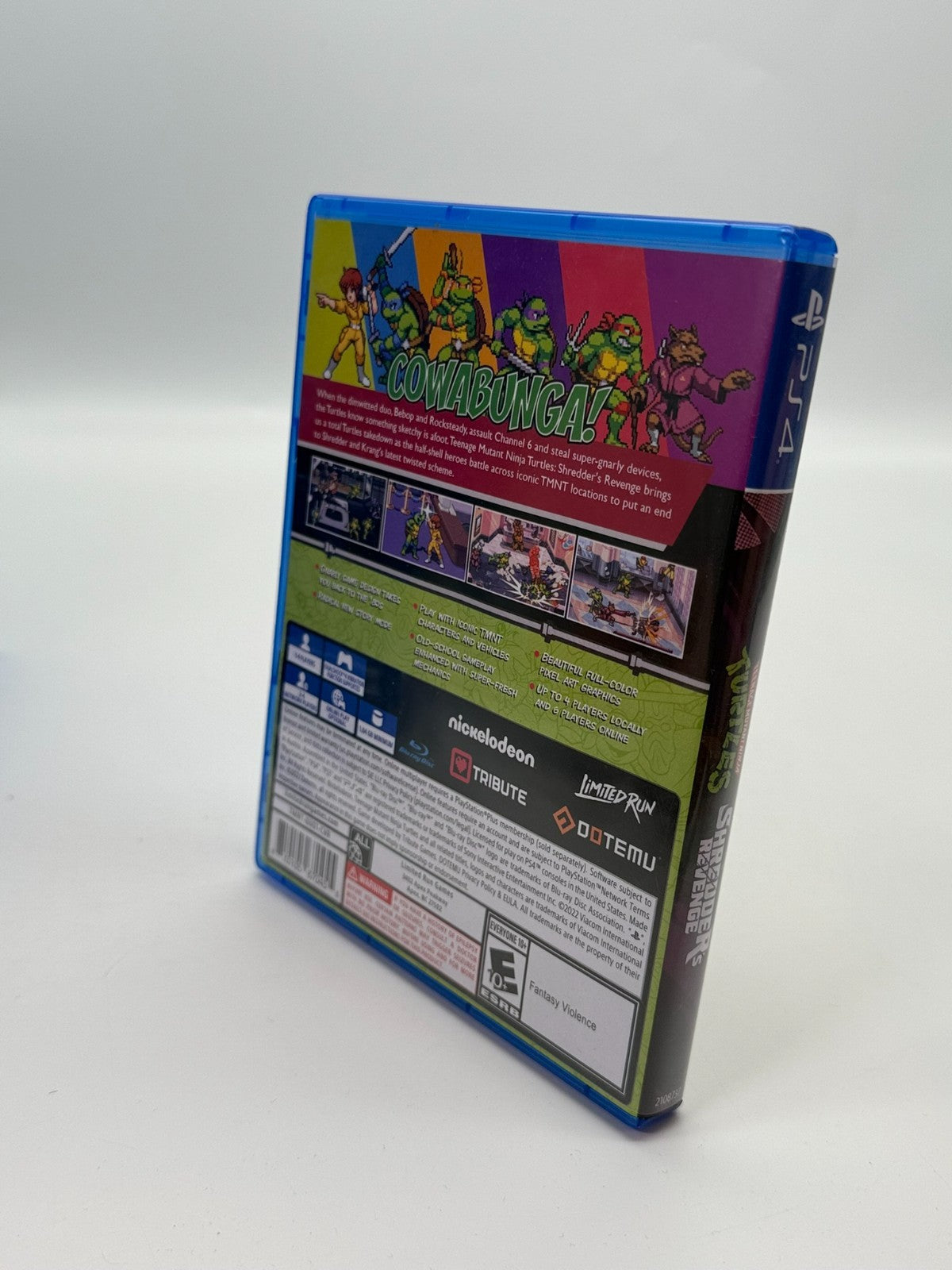 Teenage Mutant Ninja Turtles Shredders Revenge Sony Playstation 4 Neuwertig CIB