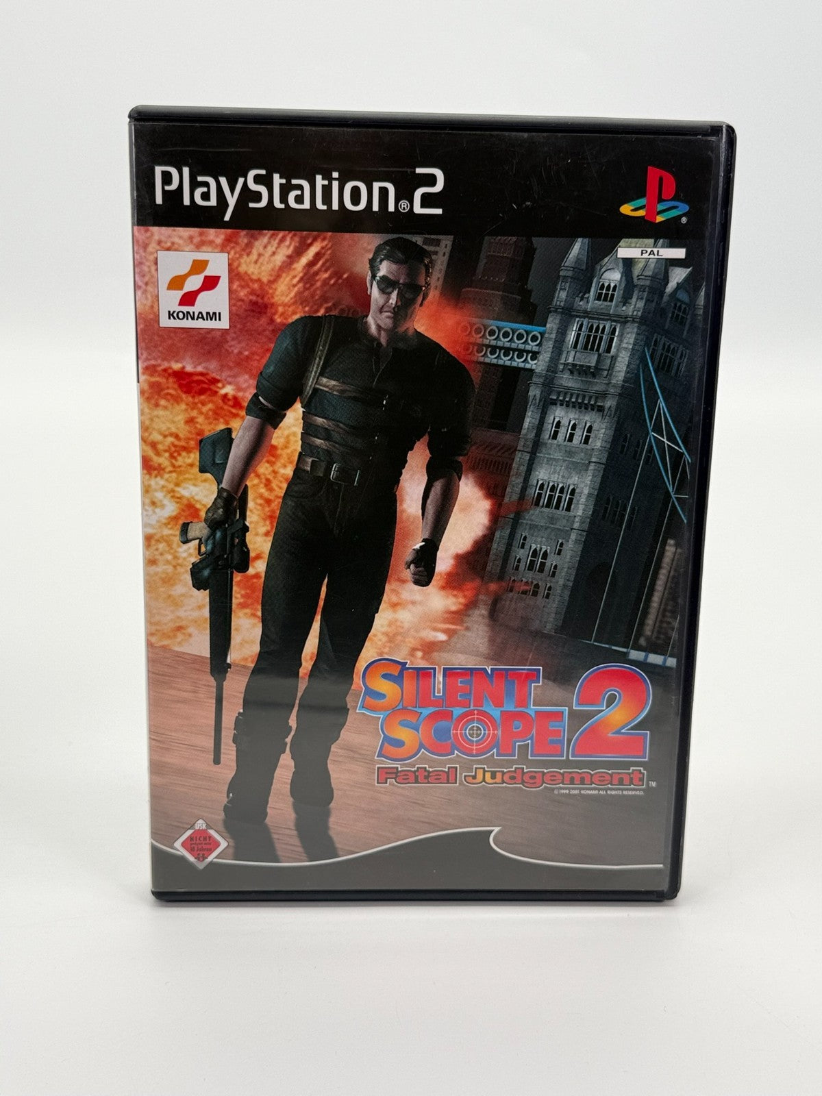 Silent Scope 2 Fatal Judgement Sony Playstation 2 Sehr guter Zustand CIB OVP