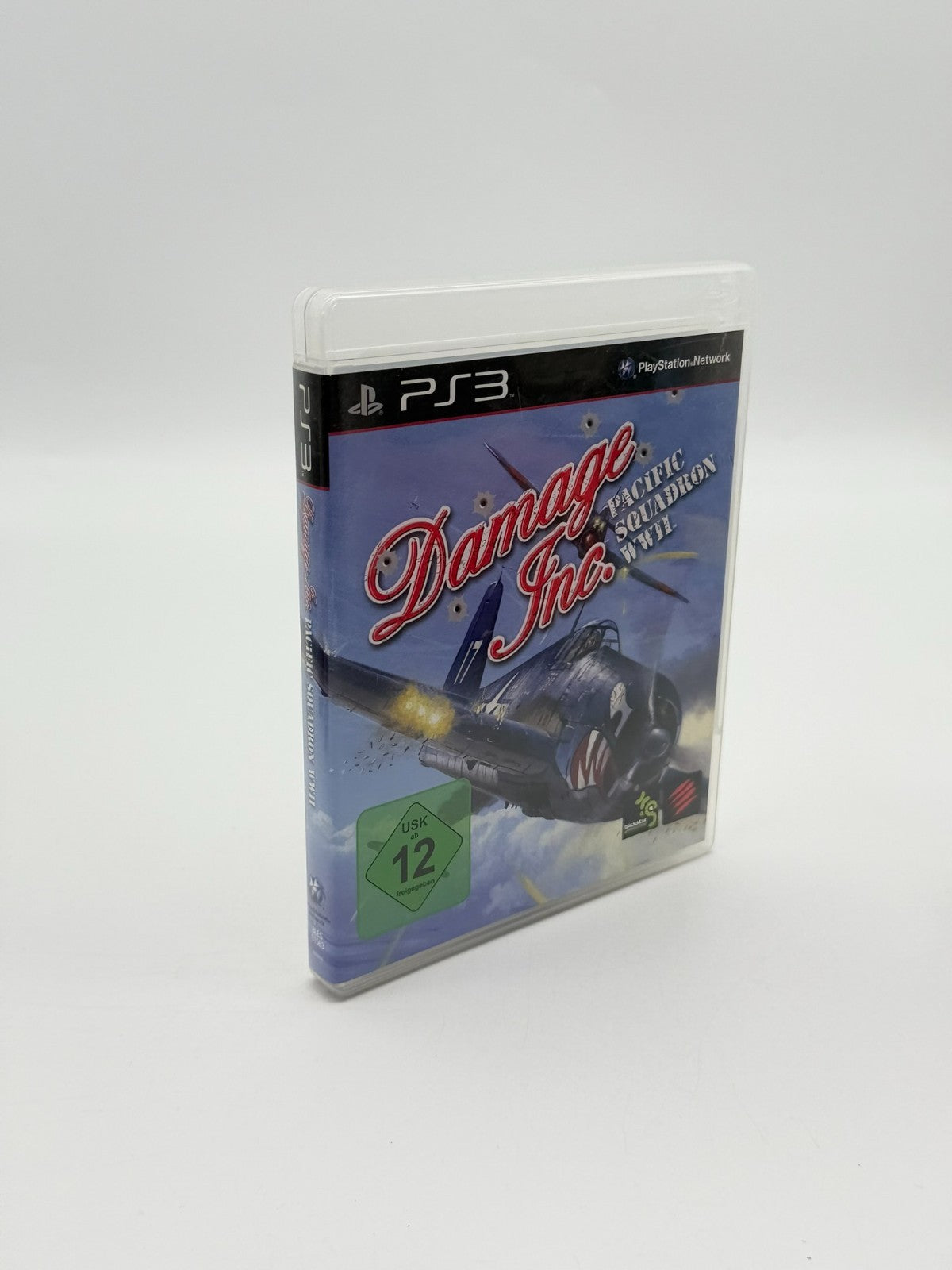 Damage Inc Pacific Squadron WWII Sony Playstation 3 Sehr guter Zustand CIB OVP