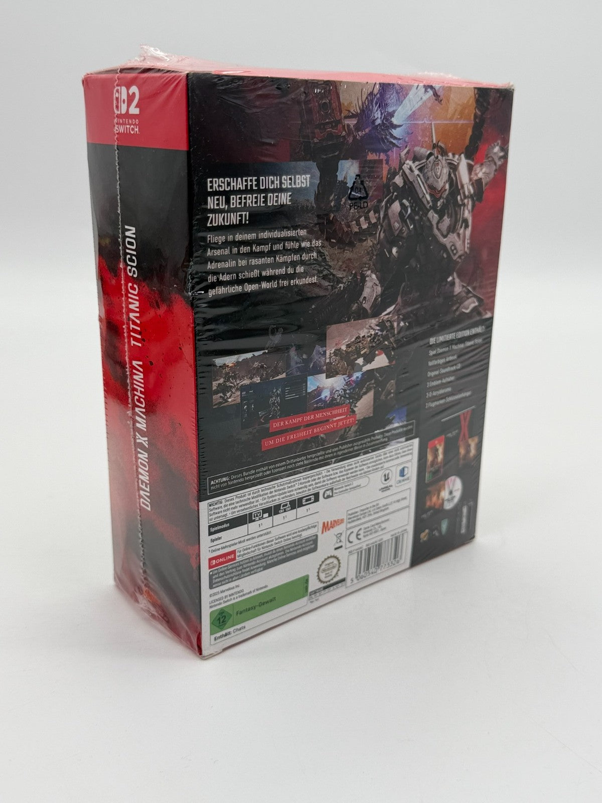 Daemon X Machina Titanic Scion Édition Limitée Nintendo Switch 2 Neuf Scellé Complet en Boîte