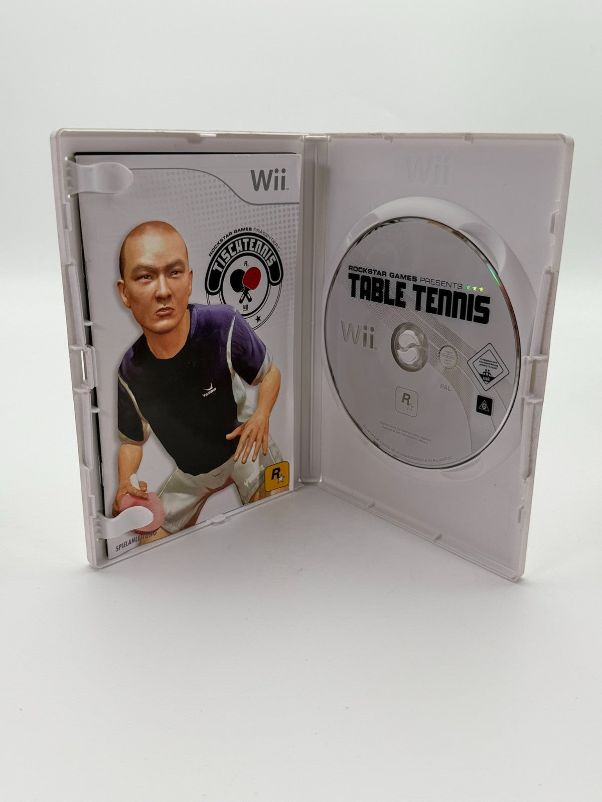 Rockstar Games Tischtennis Nintendo Wii guter Zustand CIB OVP