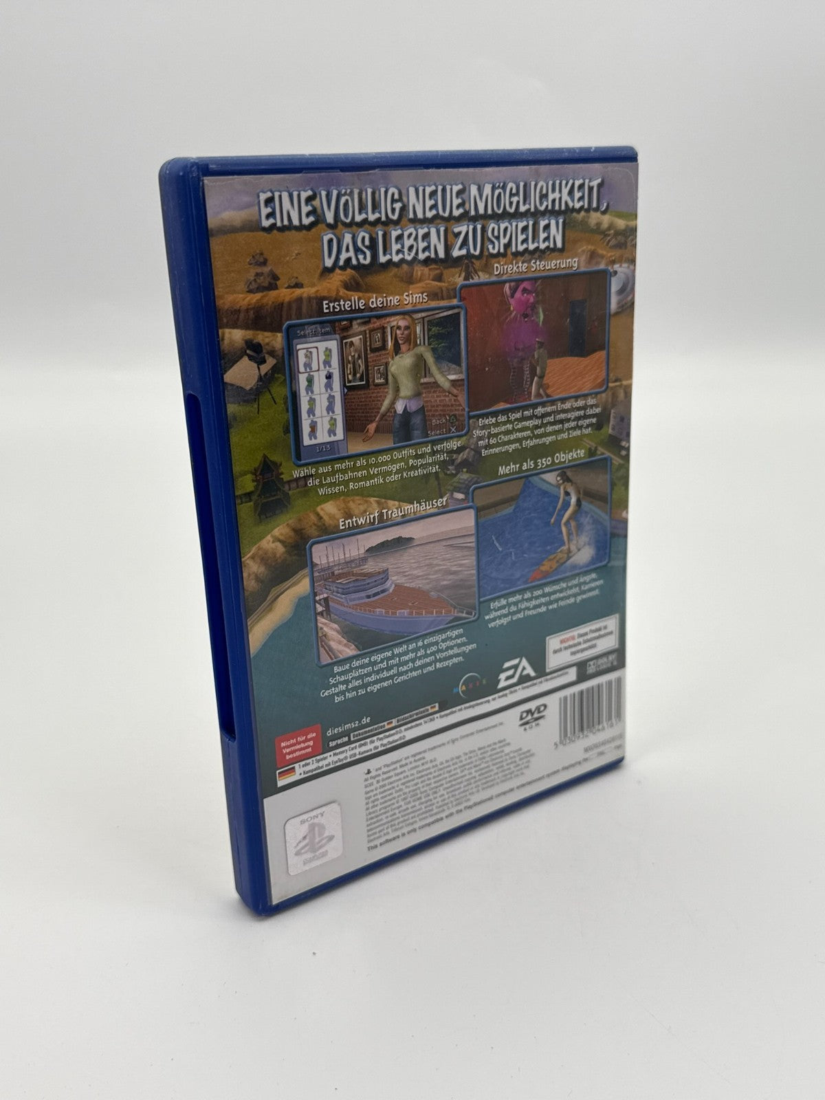 Les Sims 2 Sony PlayStation 2 bon état CIB boîte d'origine