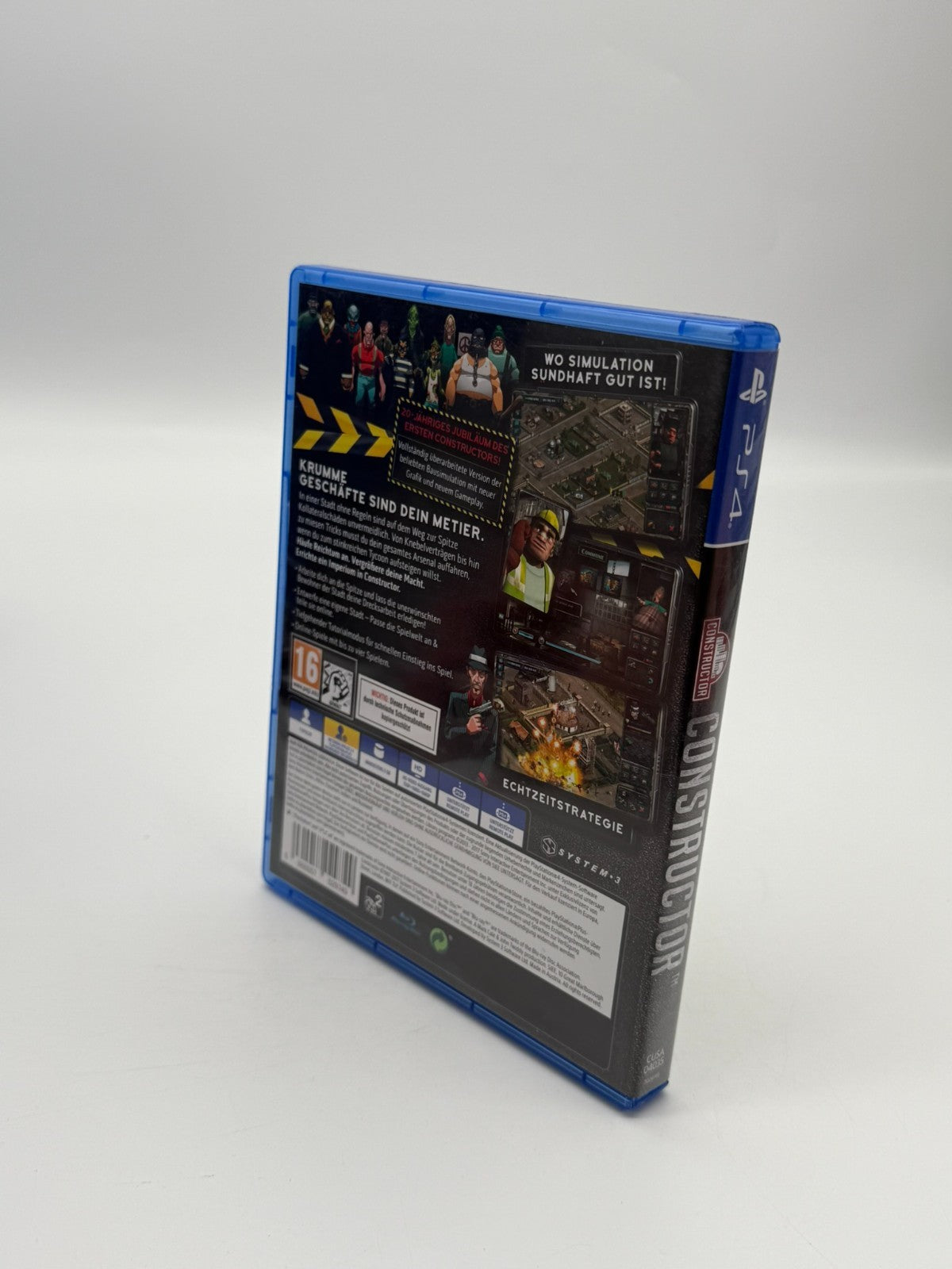 Constructor Meets Corruption Sony Playstation 4 Très bon état Emballage d'origine