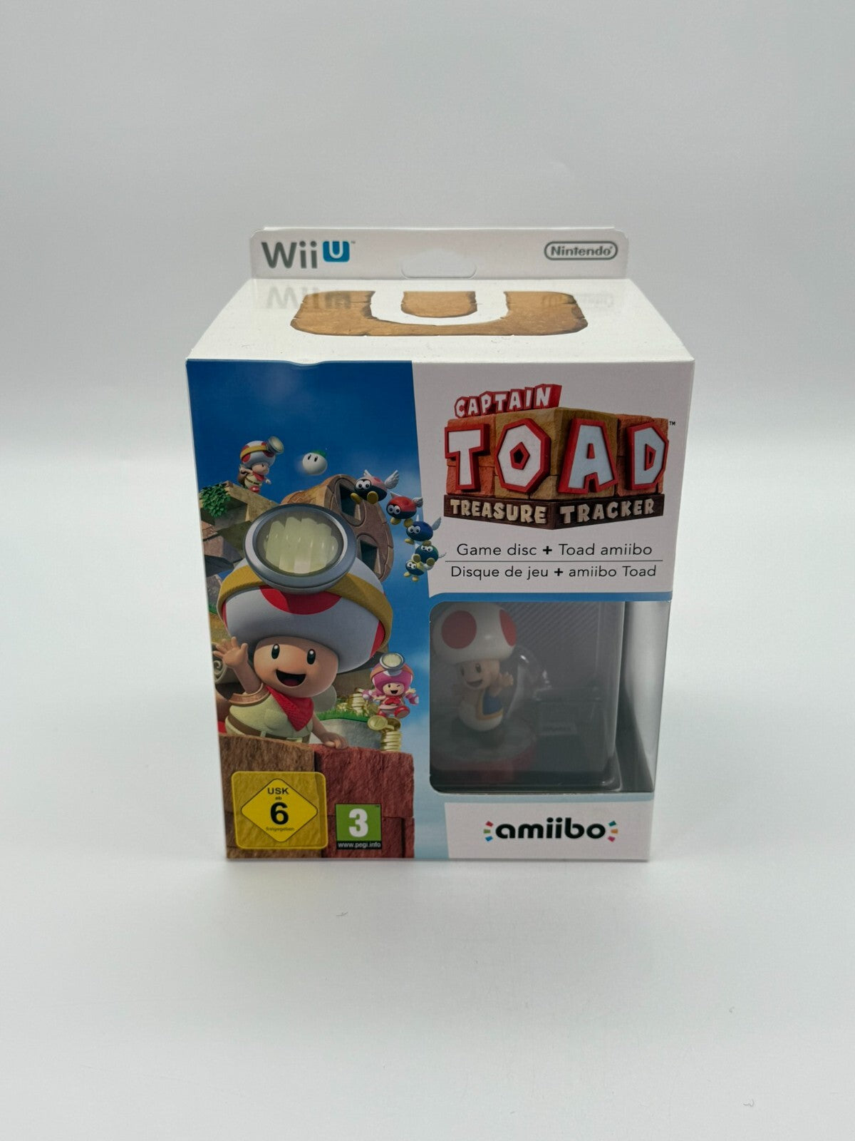 Captain Toad: Treasure Tracker Big Box inkl. Toad amiibo Neu TOP Zustand