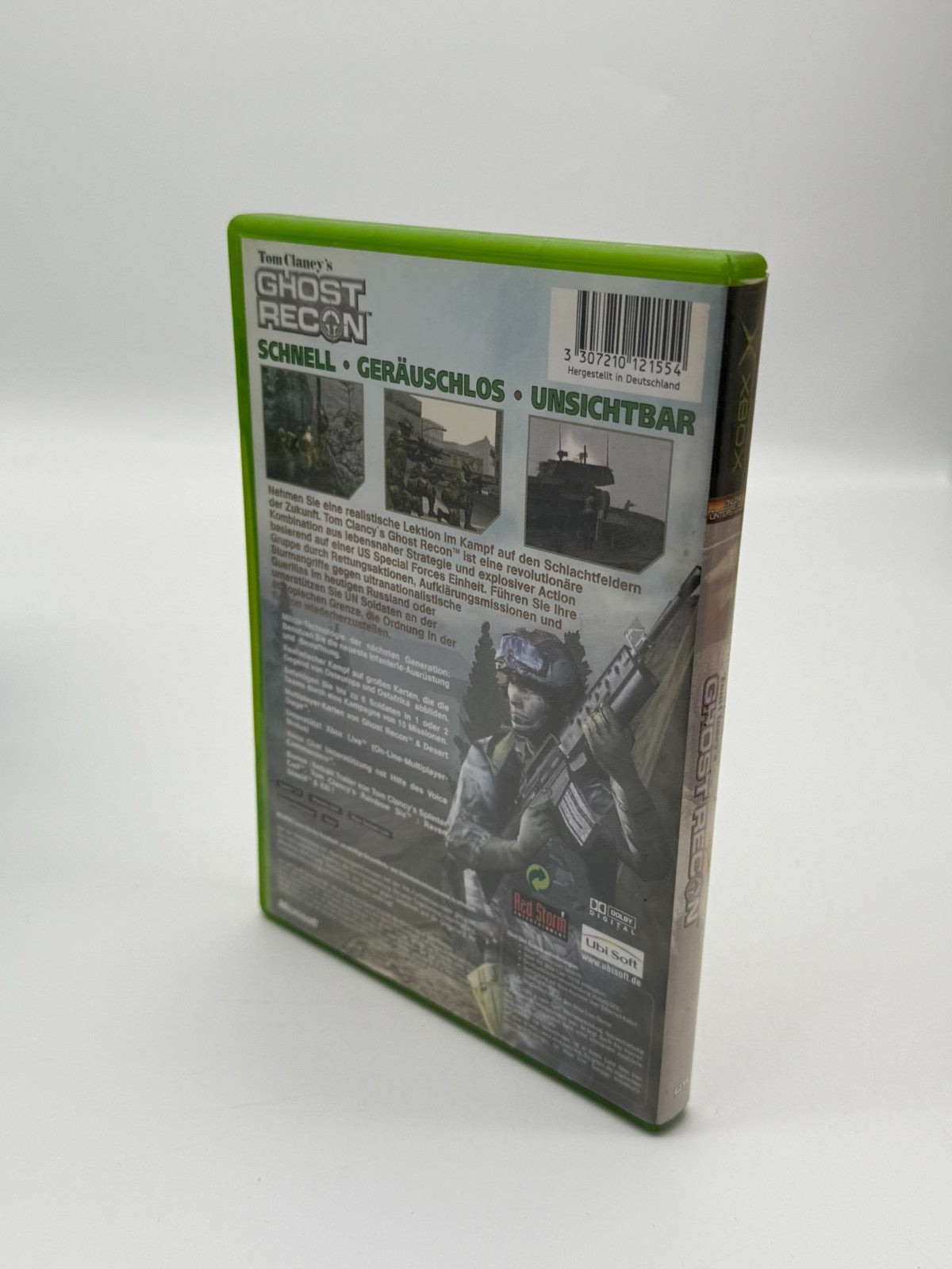 Tom Clancy's Ghost Recon Microsoft Xbox Classic good condition CIB OVP