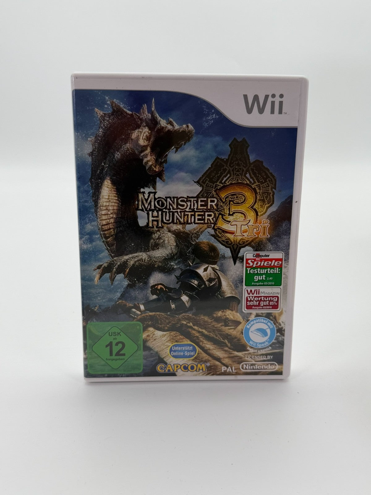 Monster Hunter Tri Nintendo Wii guter Zustand CIB OVP