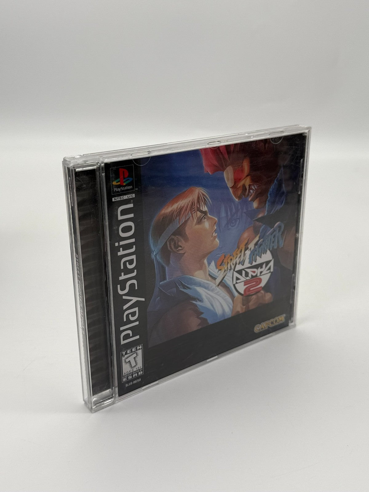 Street Fighter Alpha 2 Sony Playstation 1 NTSC-U/C bon état CIB OVP