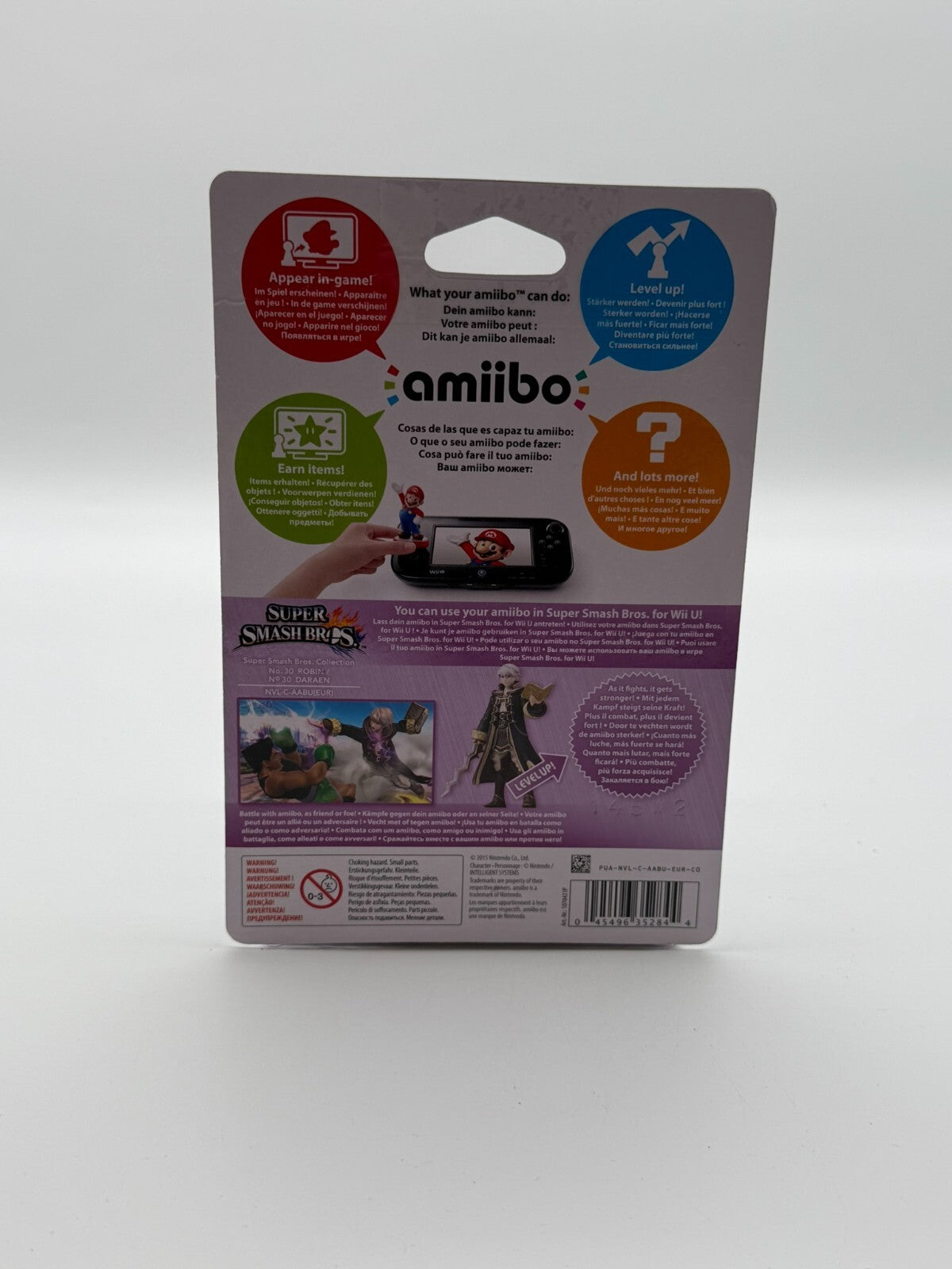 Super Smash Bros. Robin n° 30 Amiibo 3DS Wii U Switch Neuf et Non Utilisé