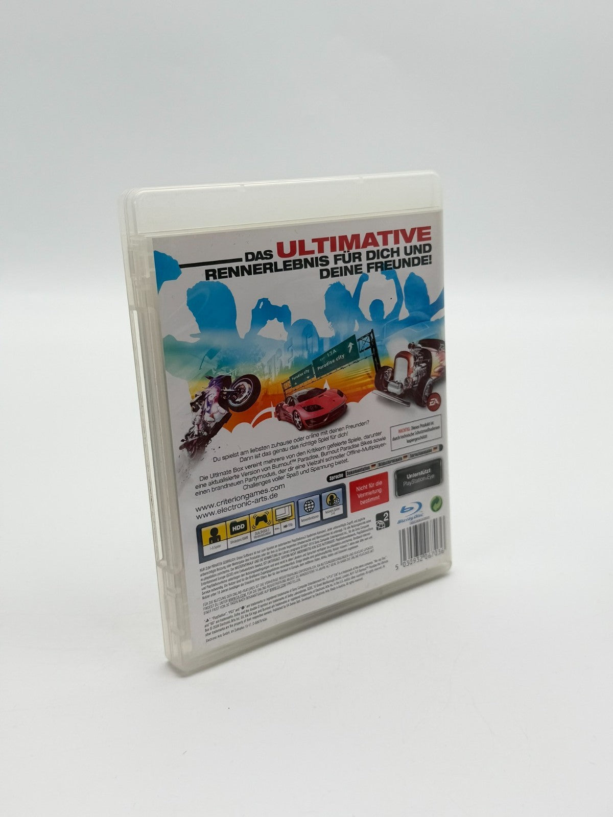 Burnout Paradise The Ultimate Box Sony Playstation 3 guter Zustand CIB OVP