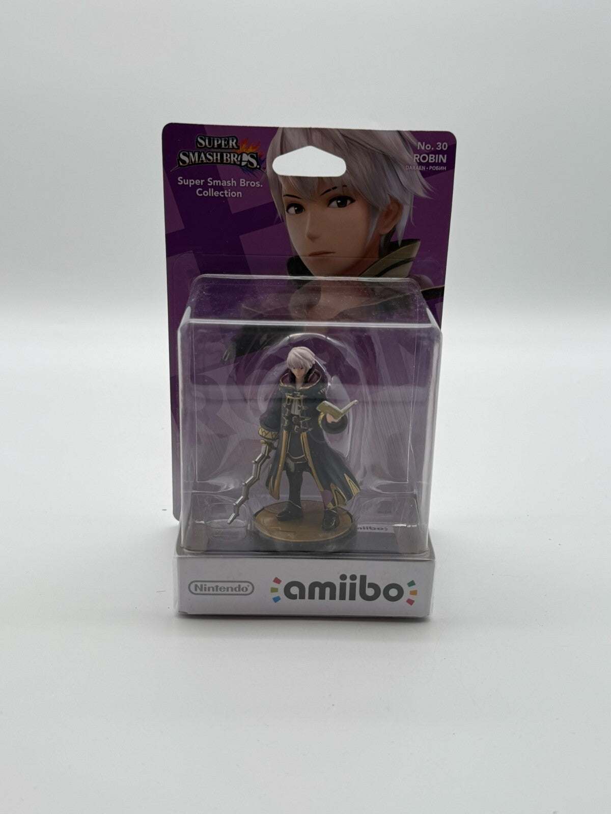 Super Smash Bros. Robin n° 30 Amiibo 3DS Wii U Switch Neuf et Non Utilisé