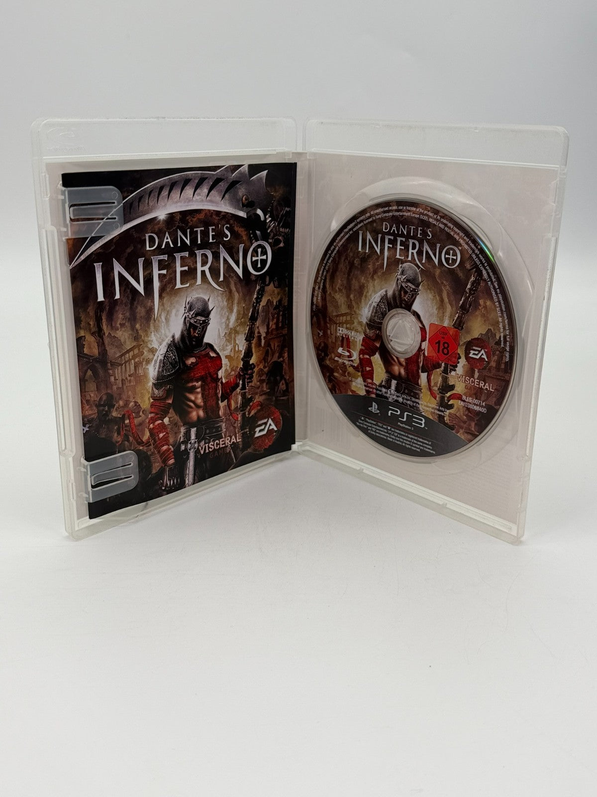 Dante's Inferno Sony Playstation 3 Very Good Condition CIB OVP