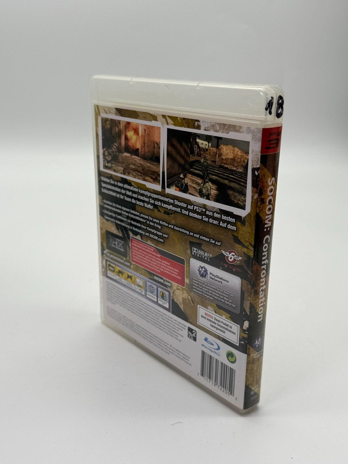 SOCOM: Confrontation Sony Playstation 3 Très bon état Complet en boîte