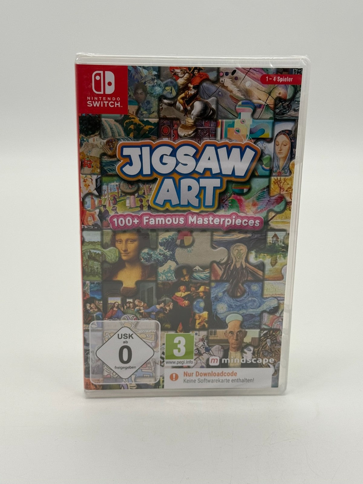 Jigsaw Art: 100+ Famous Masterpieces Nintendo Switch Factory Sealed CIB NIB