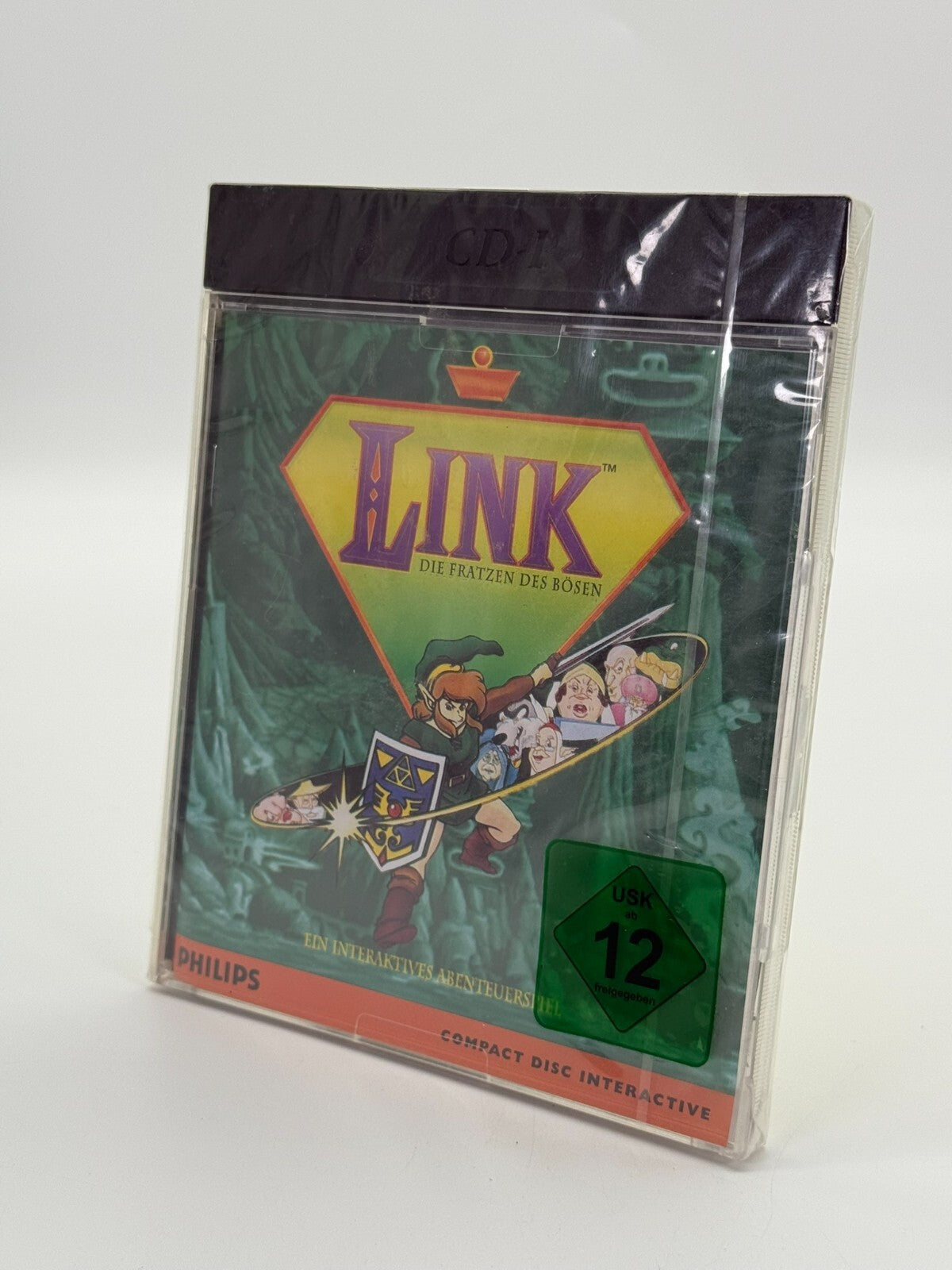 Link Die Fratzen Des Bösen Zelda Philips CD-i Factory Sealed Ultra Selten Neu