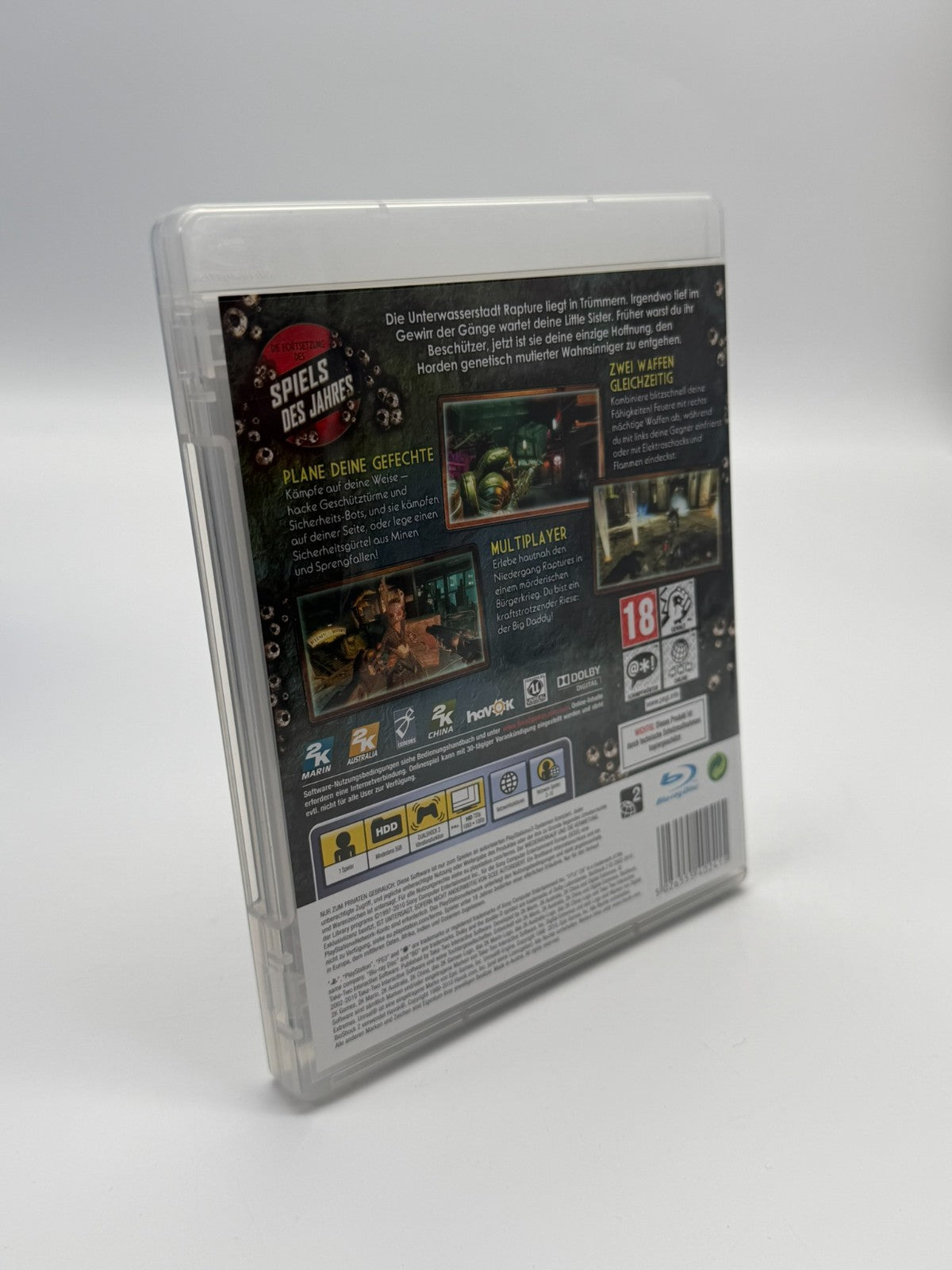 Bioshock 2 Sony Playstation 3 Sehr guter Zustand CIB OVP