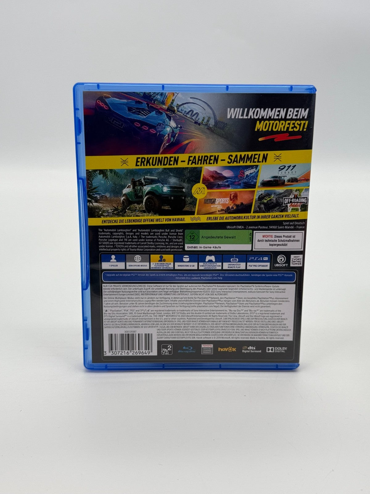 The Crew Motorfest Sony PlayStation 4 Très bon état CIB OVP