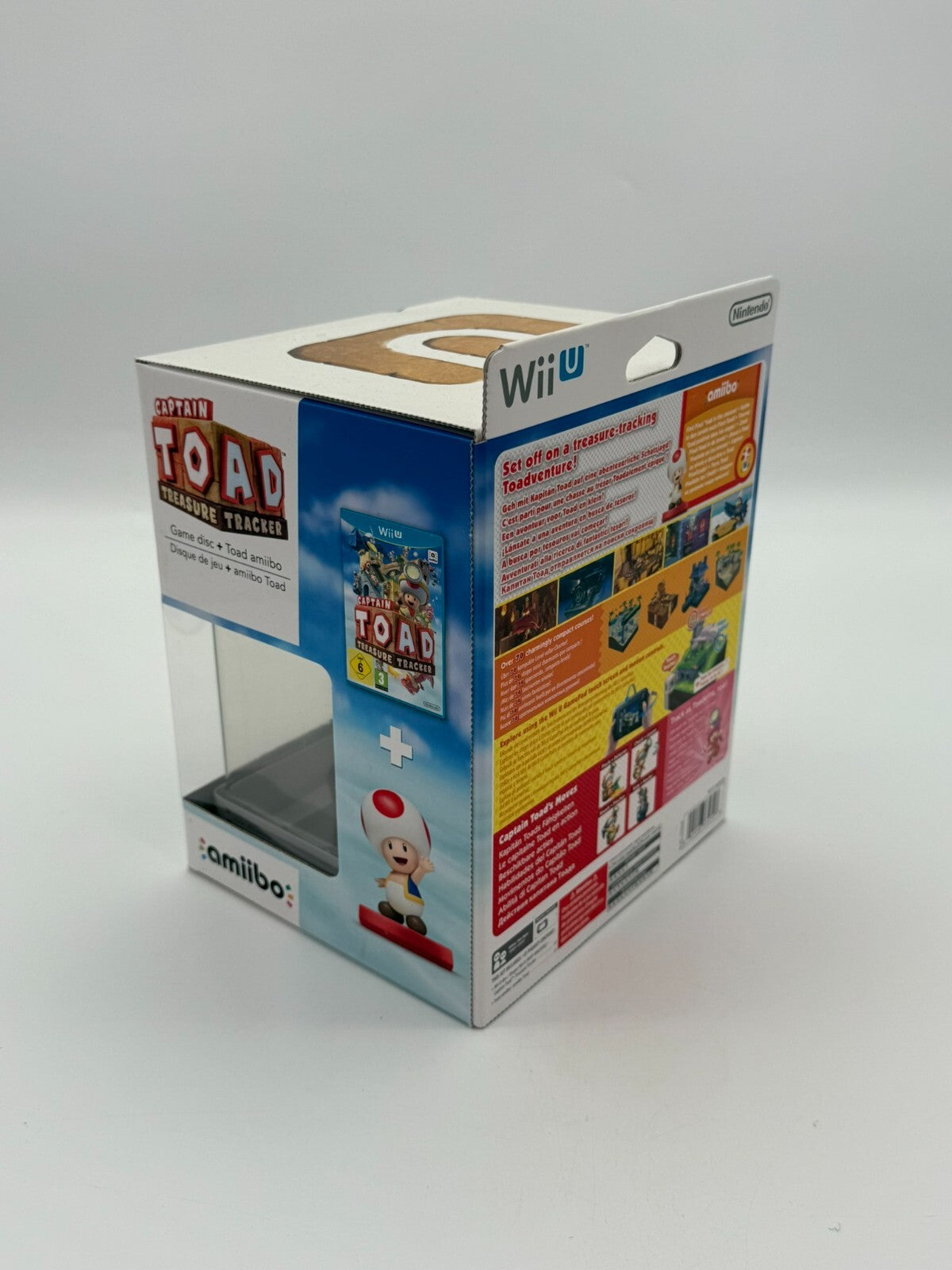 Captain Toad: Treasure Tracker Big Box inkl. Toad amiibo Neu TOP Zustand