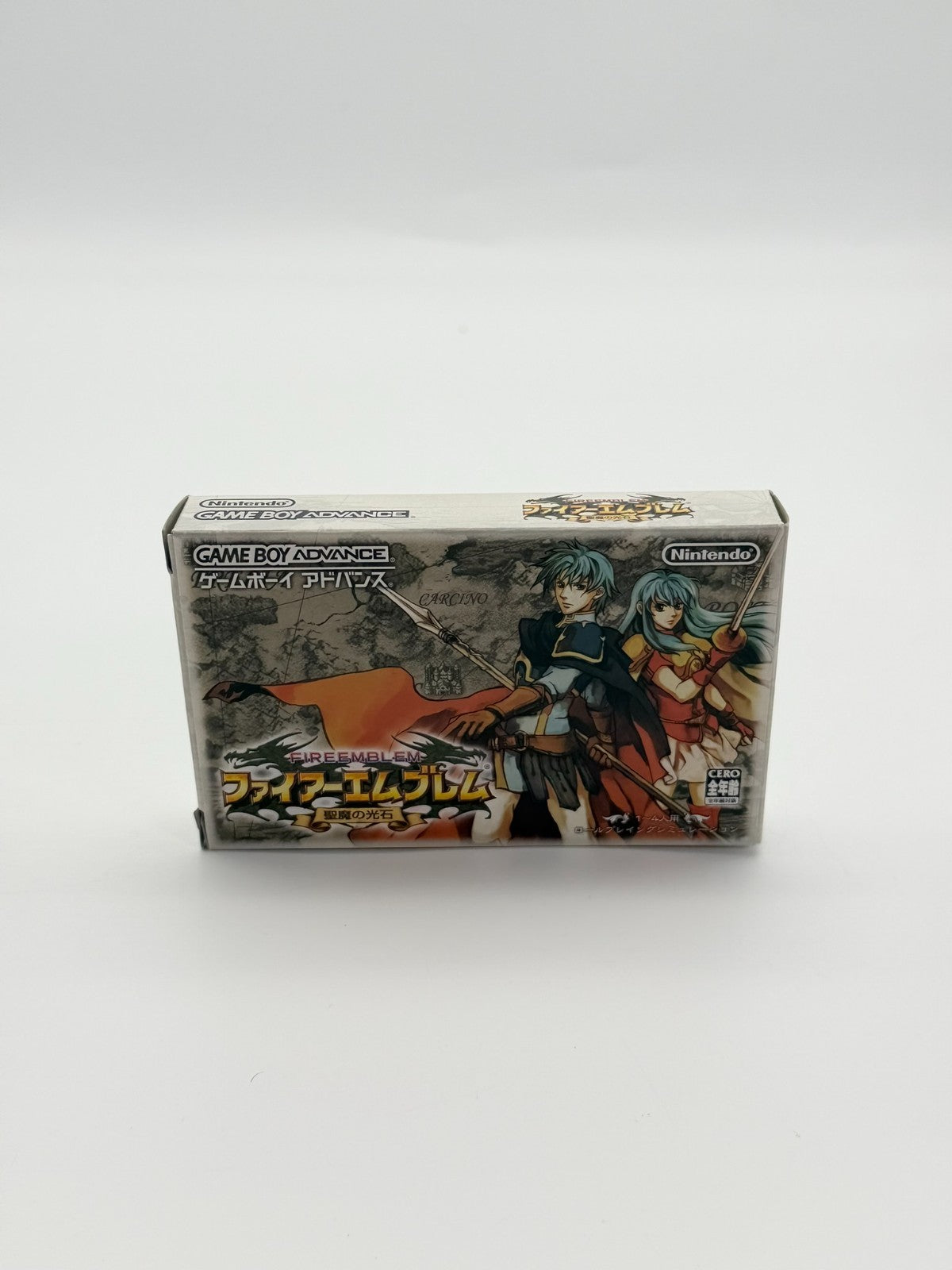 Fire Emblem The Sacred Stones Nintendo Game Boy Advance Very Good CIB Japanese