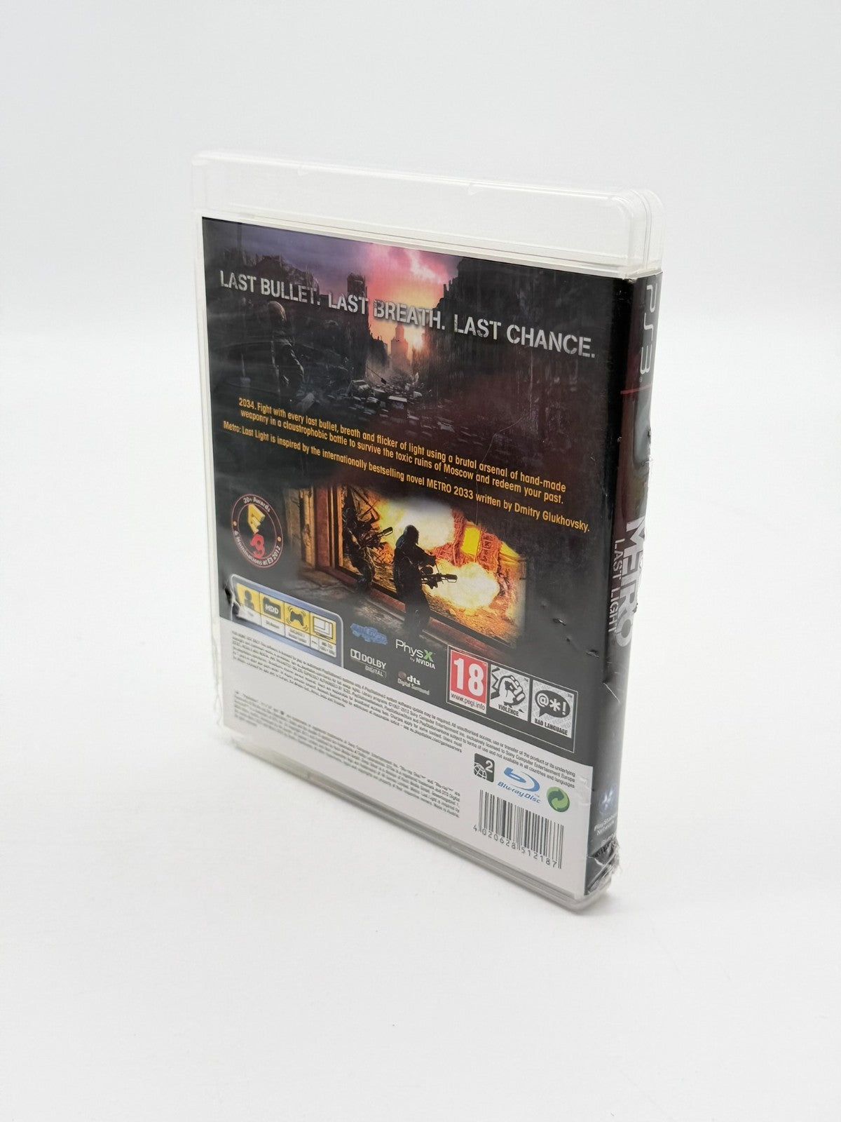 Metro Last Light Sony Playstation 3 guter Zustand CIB OVP