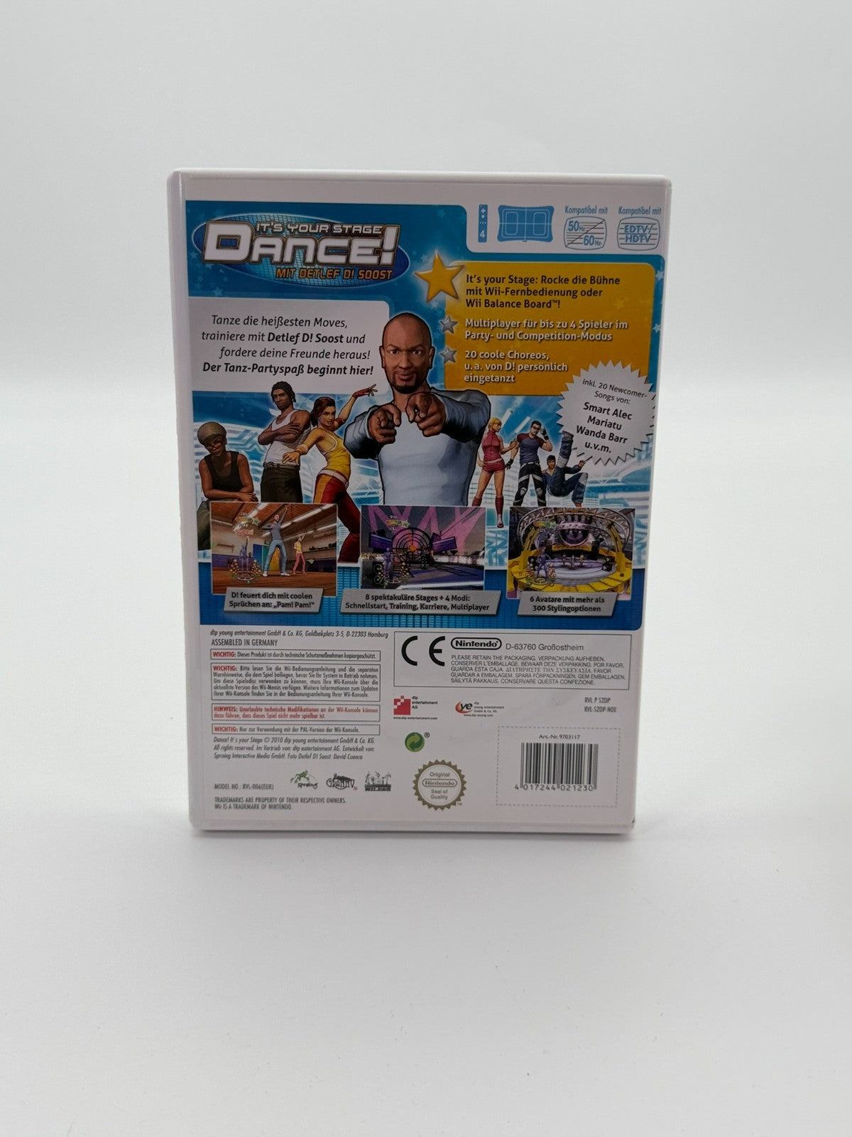 Dance! Its Your Stage Nintendo Wii Sehr guter Zustand CIB OVP