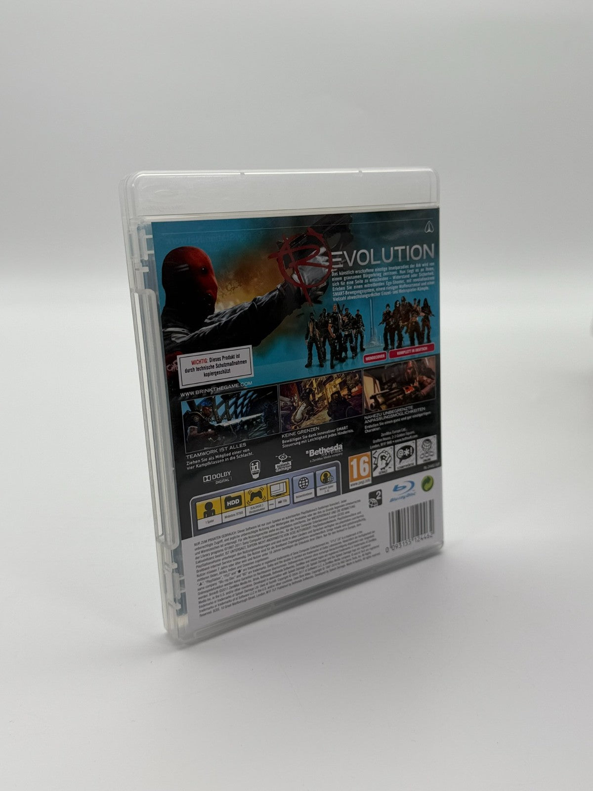 Brink Sony Playstation 3 Sehr guter Zustand CIB OVP