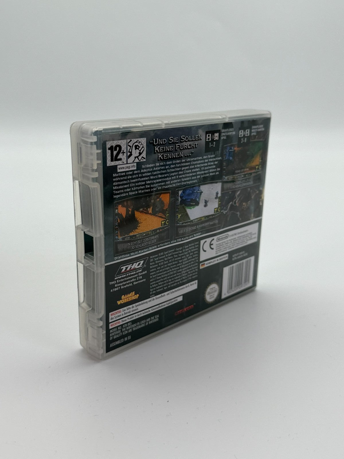 Warhammer 40,000 Squad Command Nintendo DS good condition CIB OVP