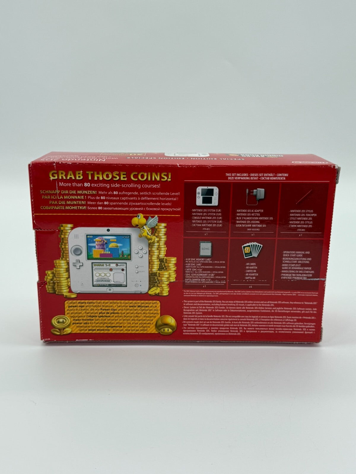 Nintendo 2DS New Super Mario Bros. 2 Special Edition Neu & Unbenutzt Selten