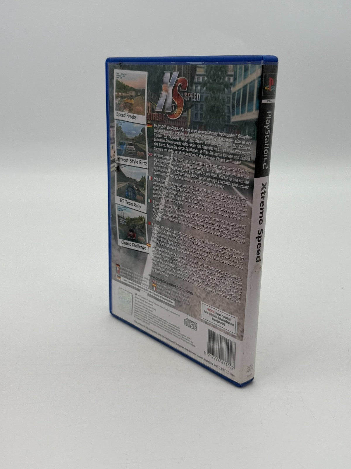 Xtreme Speed Sony Playstation 2 guter Zustand CIB OVP