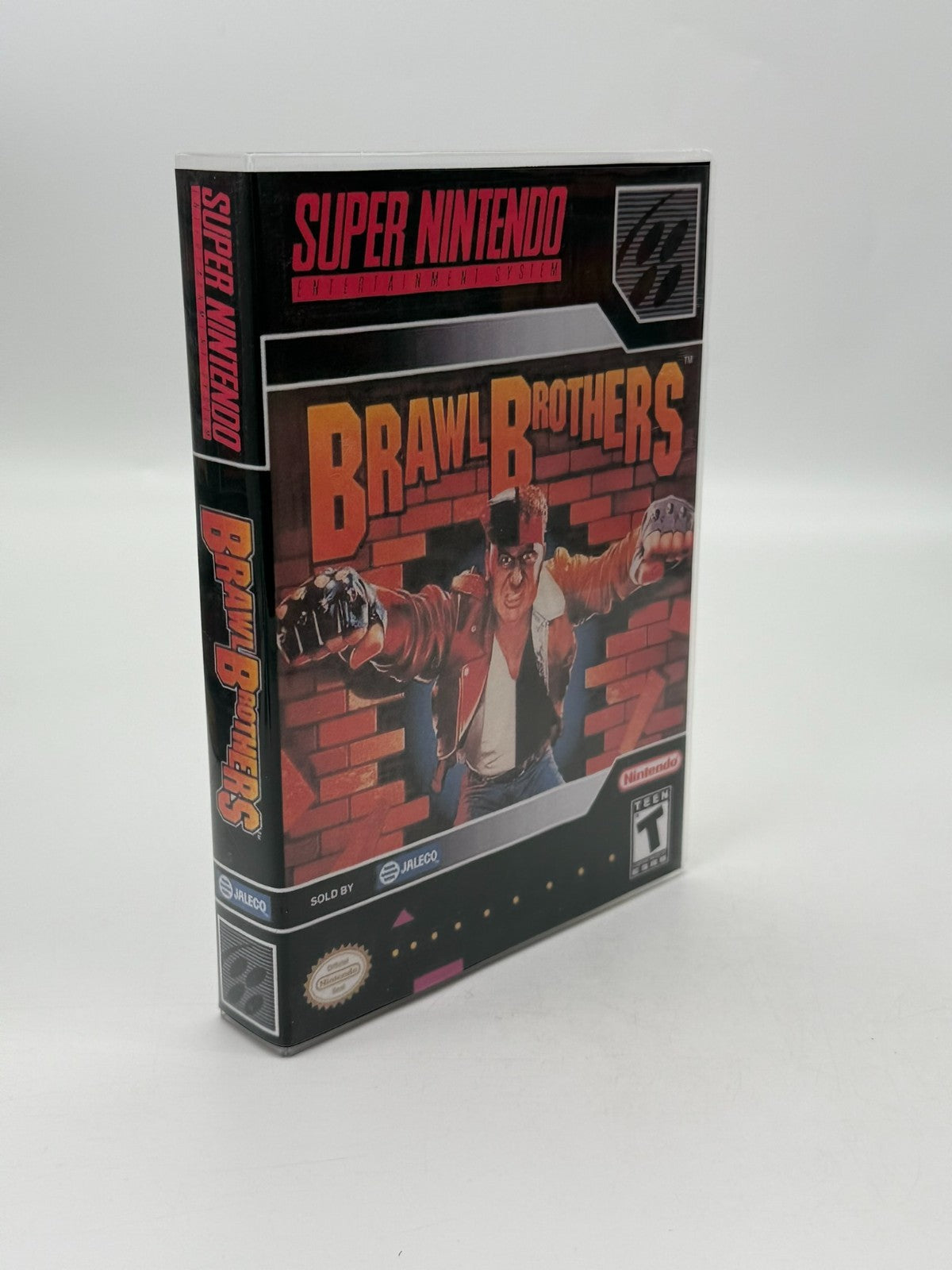 Brawl Brothers Super Nintendo SNES NTSC-U/C gut - Sehr gut Modul + Anleitung