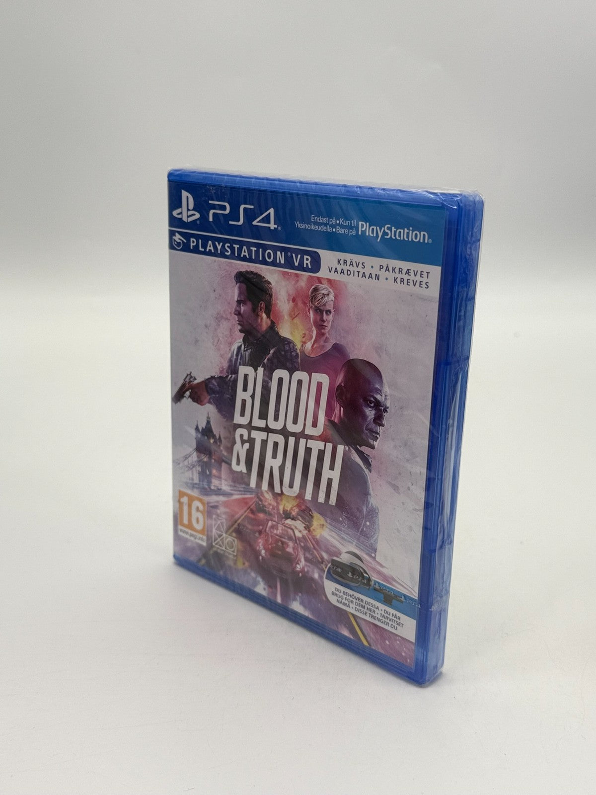 Blood & Truth Sony Playstation 4 Factory Sealed CIB OVP